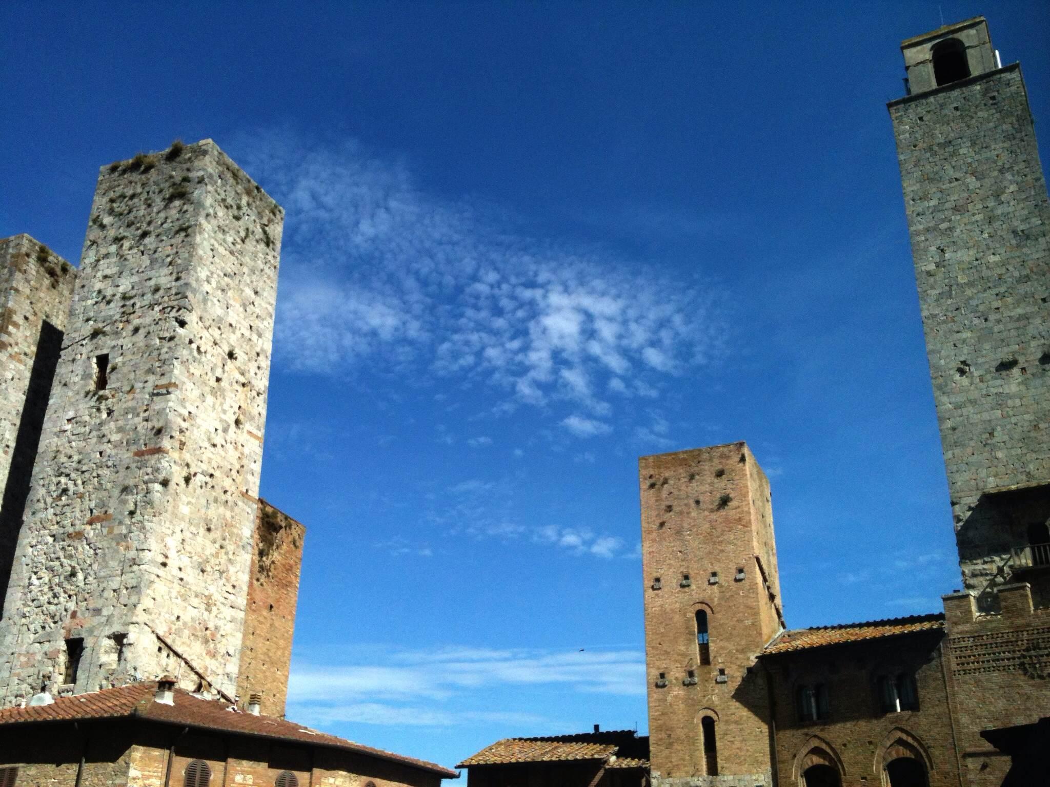 Las torres de San Gimignano, por Alicia Ortego
