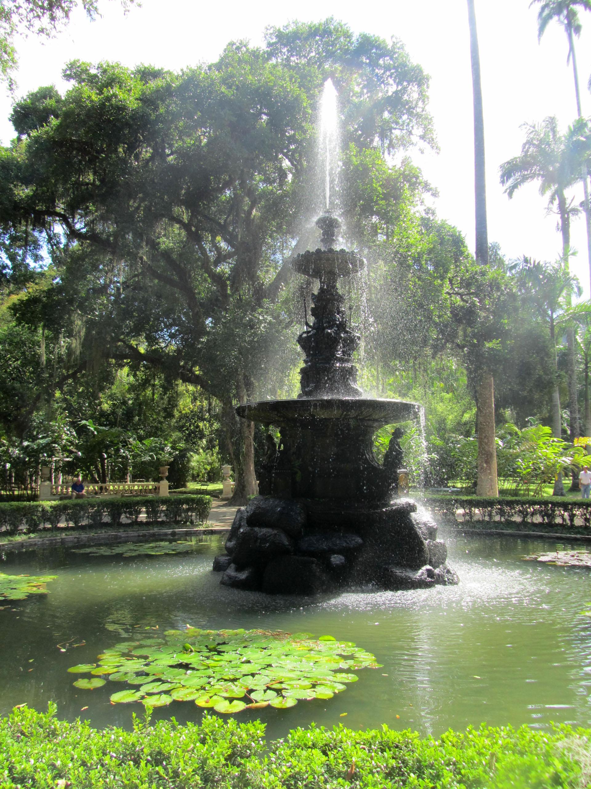 Chafariz de las Musas en el Botánico, por Marta Pilar
