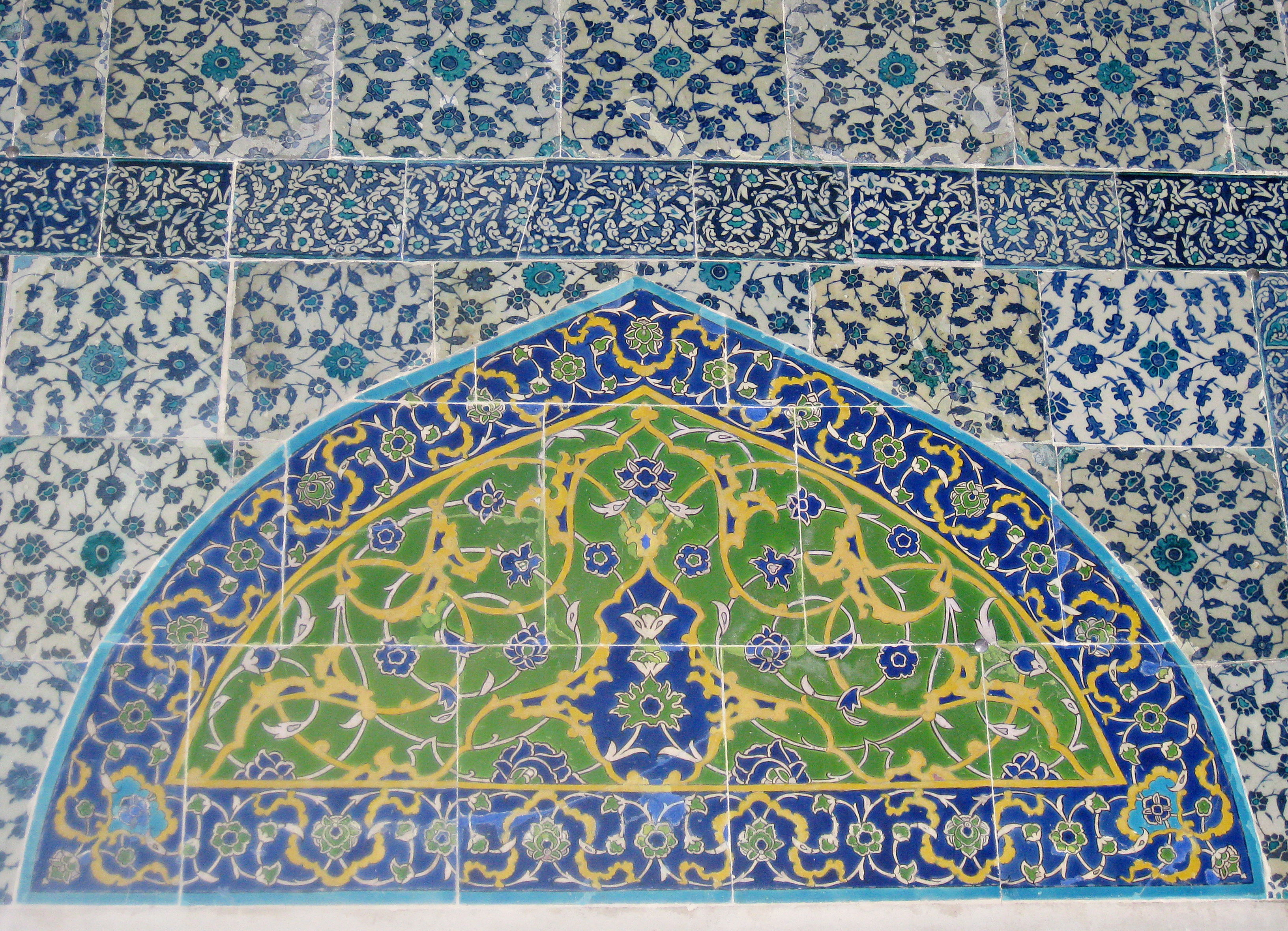 Azulejos del Palacio de Topkapi, por Victoria García González
