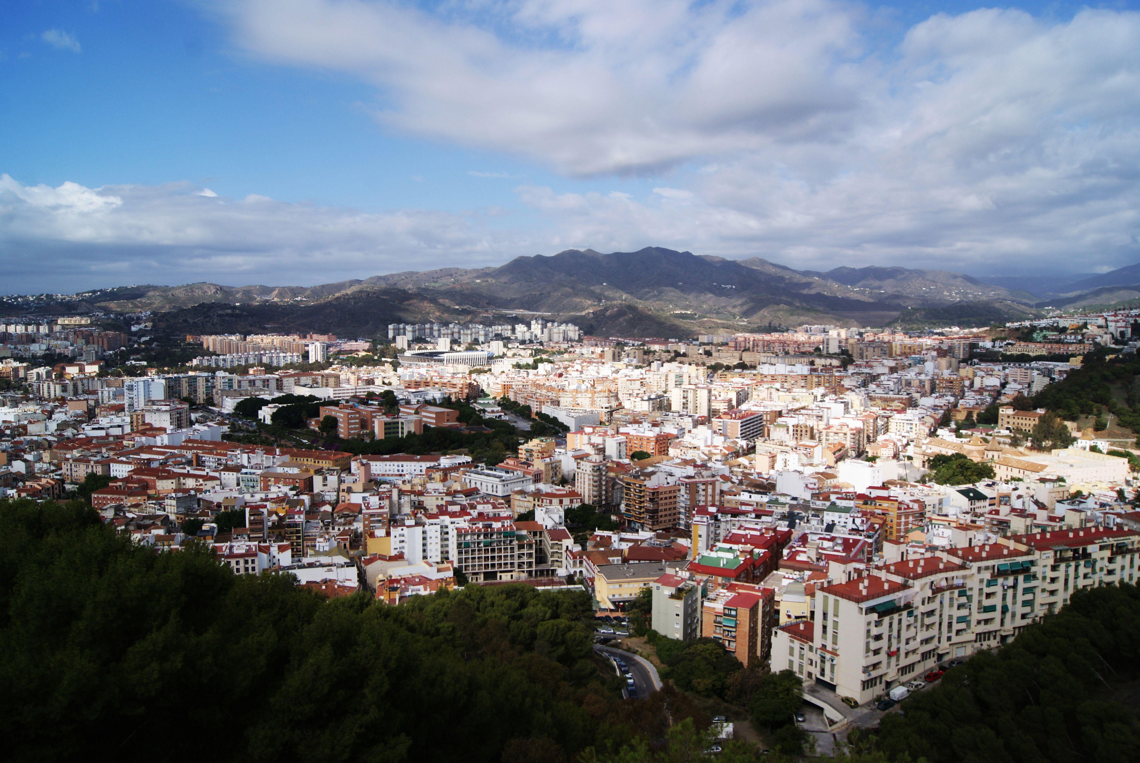 Jardines del Castillo de Gibralfaro, por Roberto Gonzalez