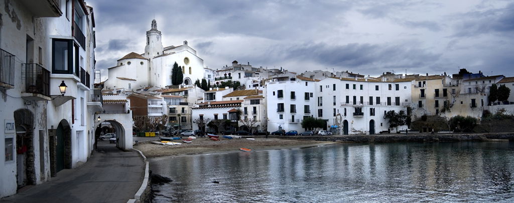 Exquisite View Of The Charming Coastal Town Cadaques Nestled In Costa Brava  Catalonia Spain Photo Background And Picture For Free Download - Pngtree