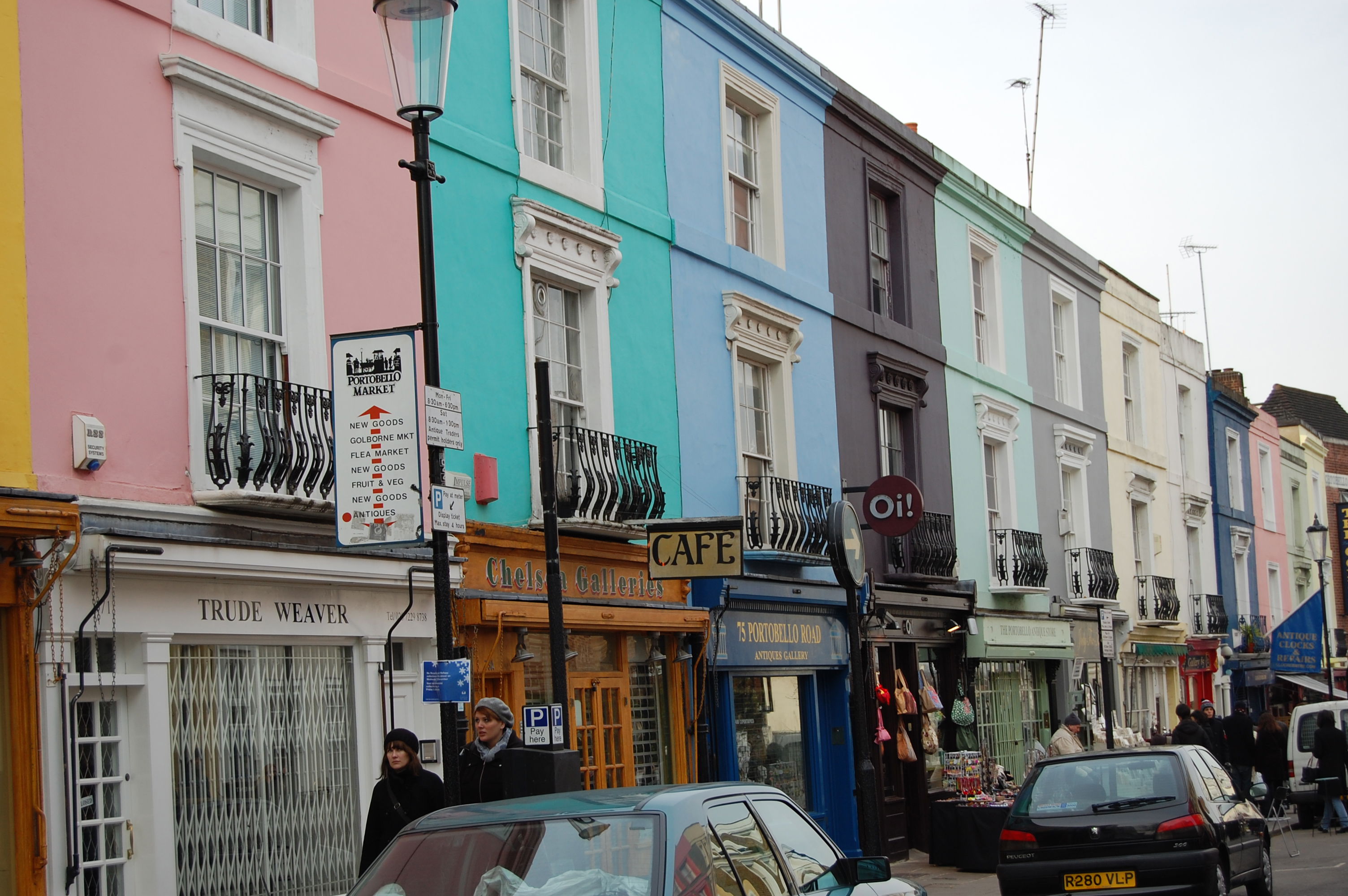 Portobello Market, por M.
