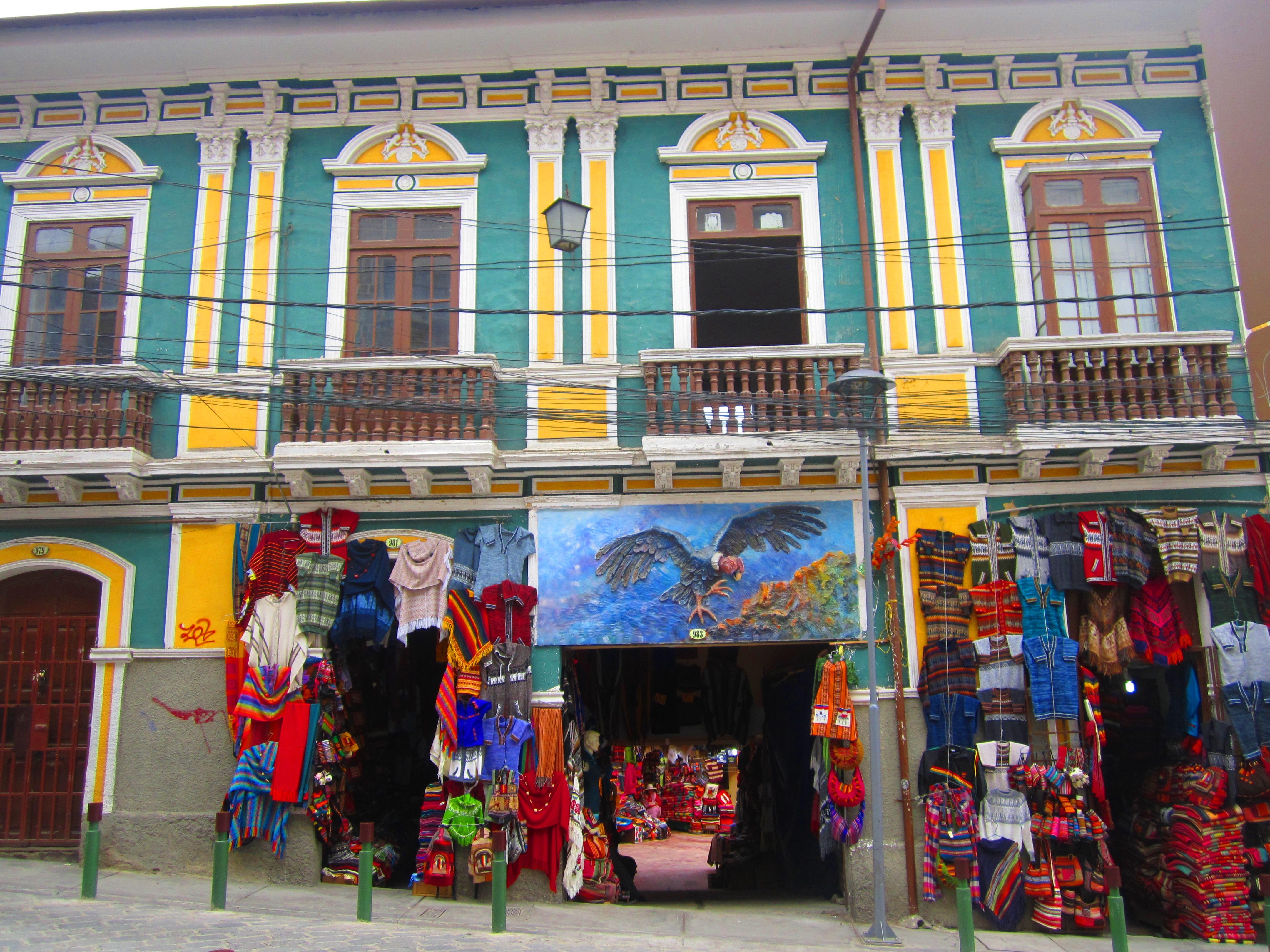 Calle Sagarnaga, por Daniela VILLARREAL