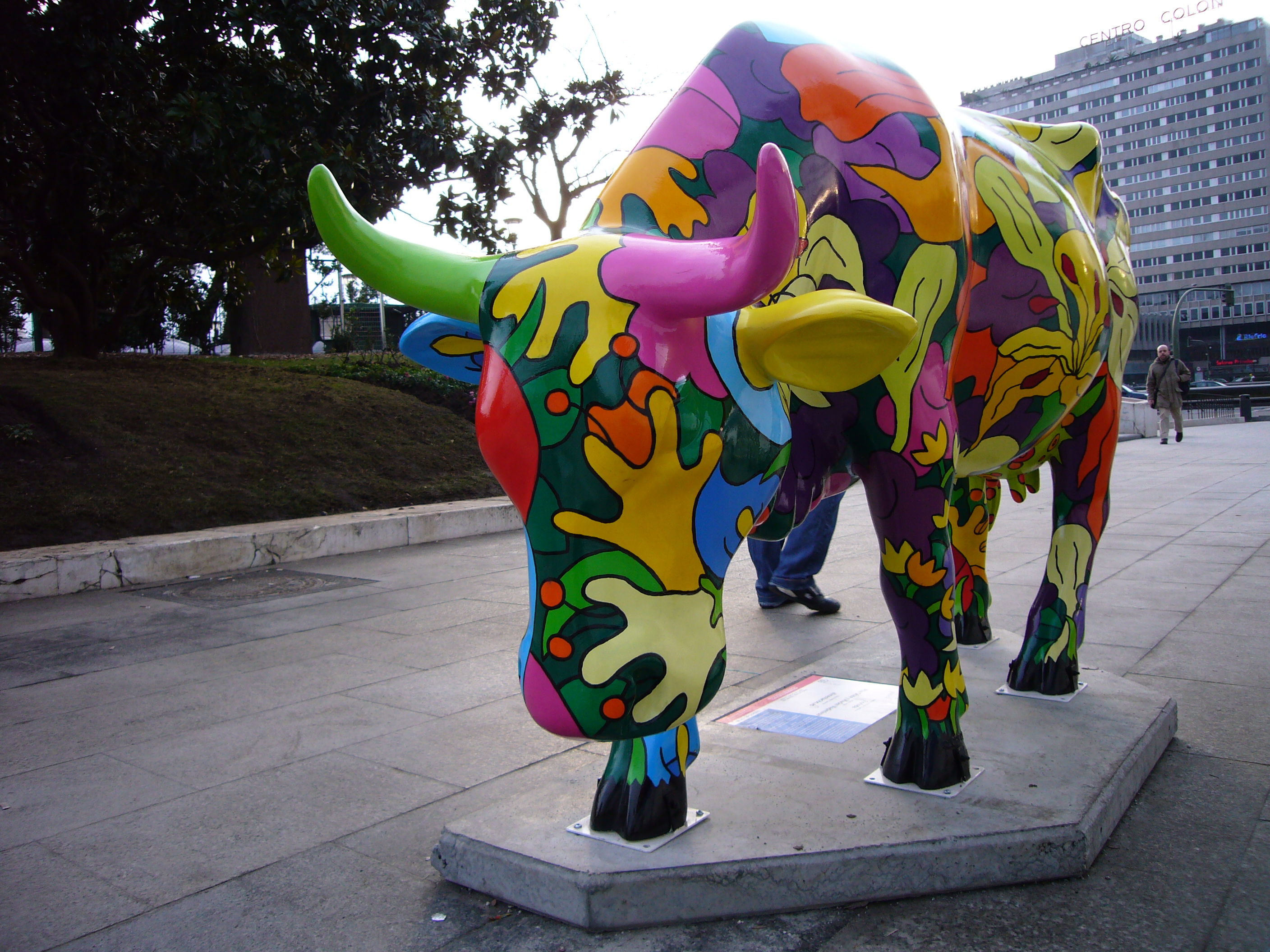 Cow Parade Madrid, por Rodrigo Nieto
