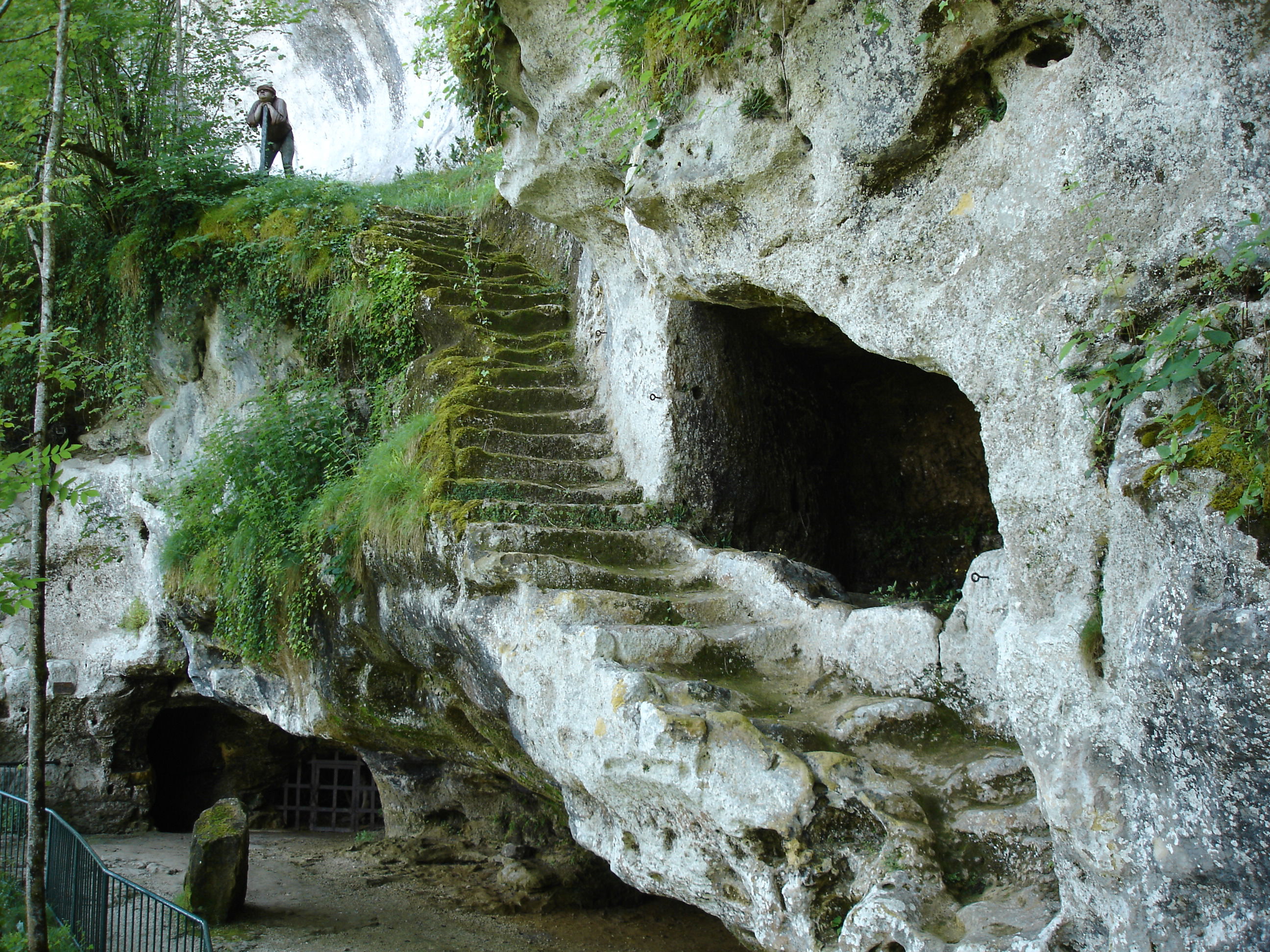 La Roque Saint Christophe, por Antoine