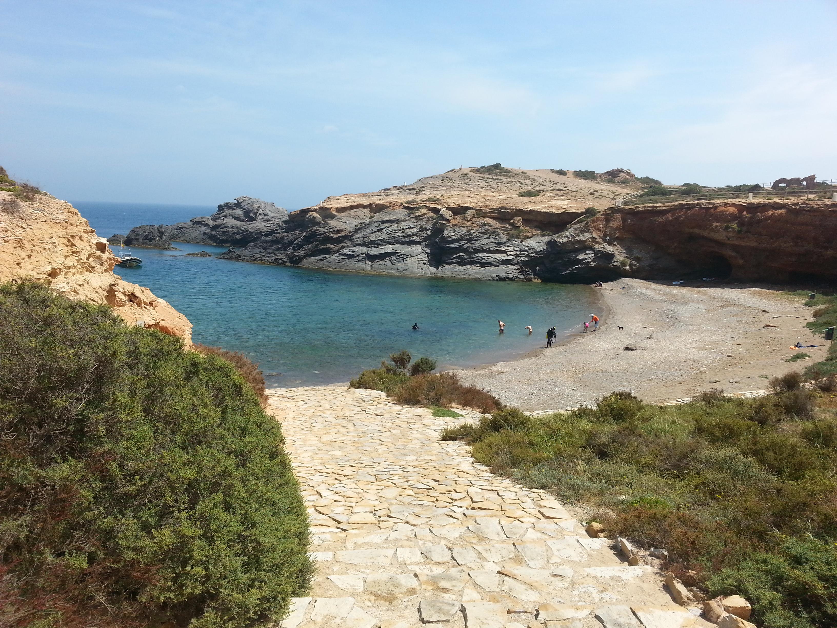 Playa Calafría, por Rocio Sanchez de Rus