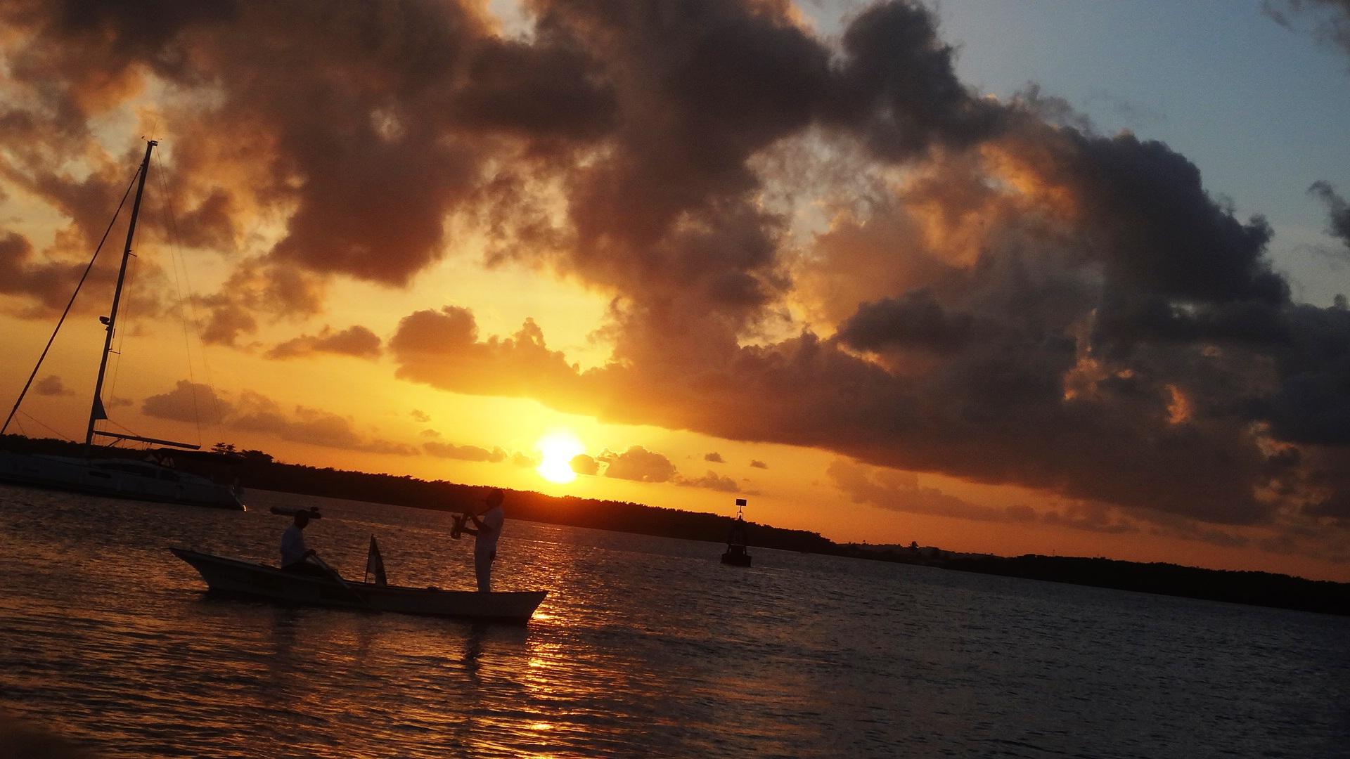 Iate Clube do Natal, Pôr-do-Sol no Rio Potengi, Natal-RN