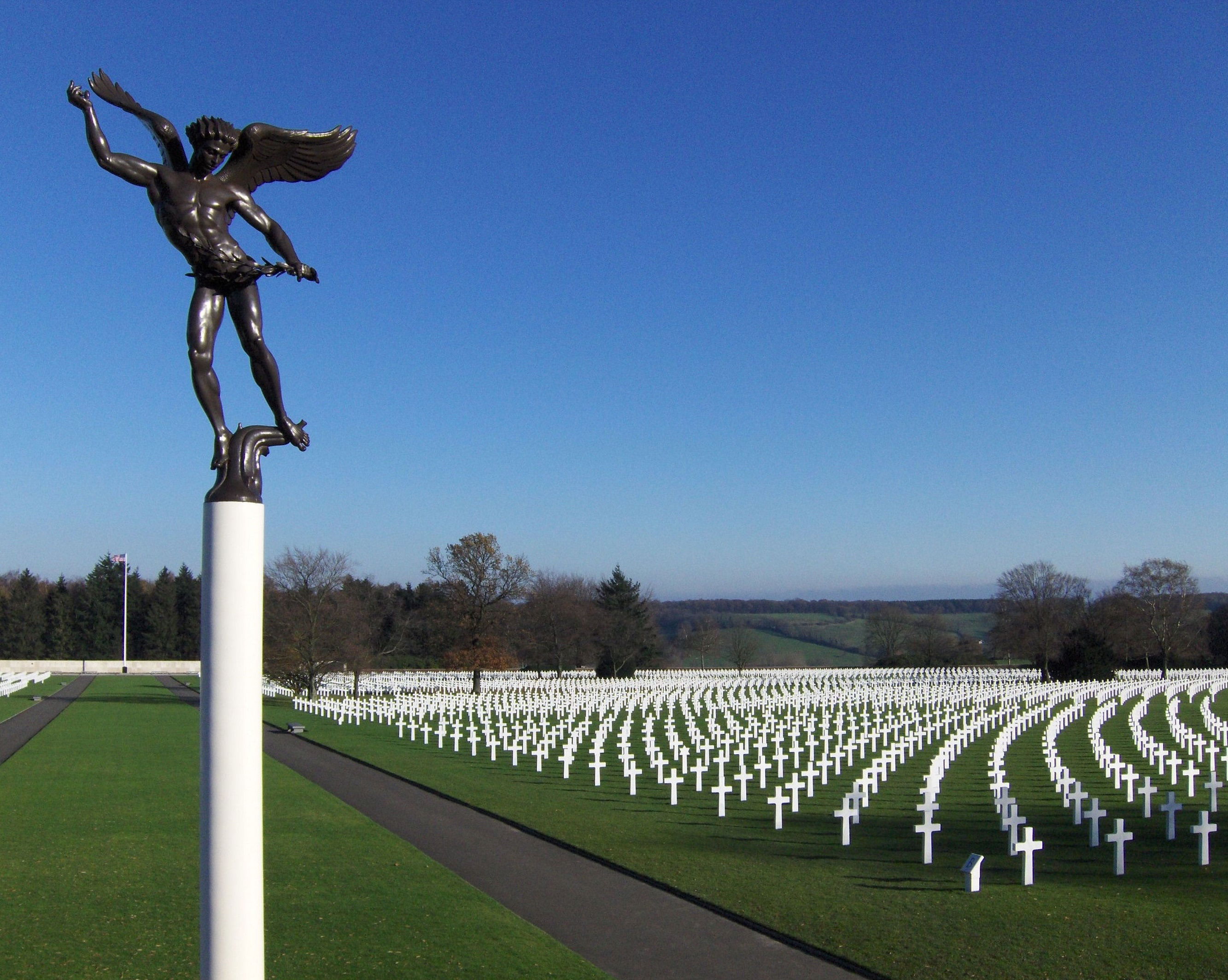 Cementerio americano, por Marie-Claire