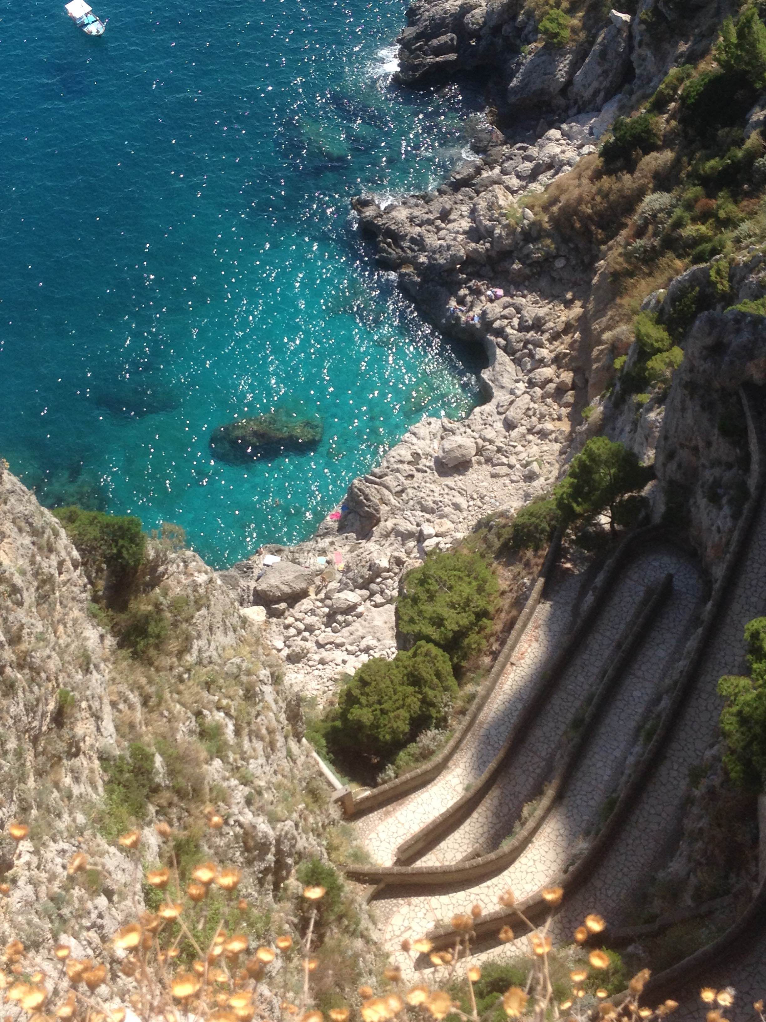 Sendero a las playas de Capri, por arlu campbell