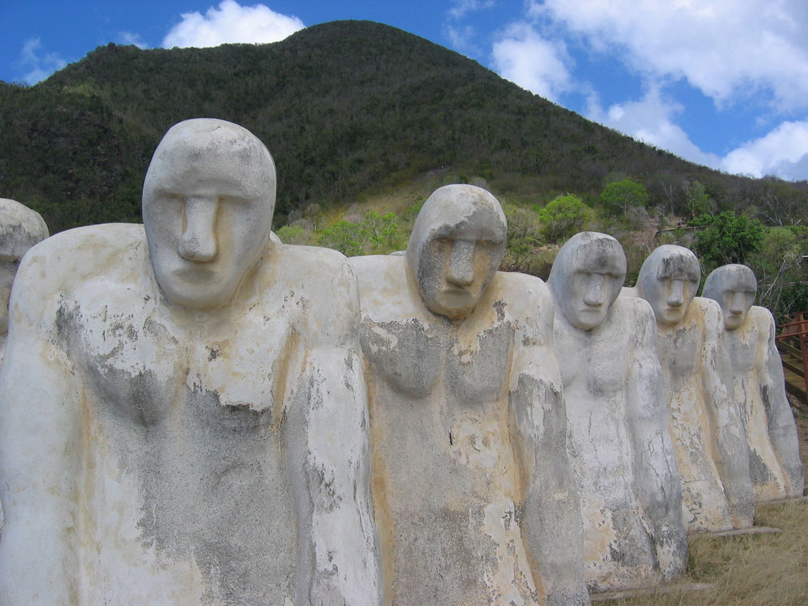 Monumento a Anse Cafard, por Claudia 