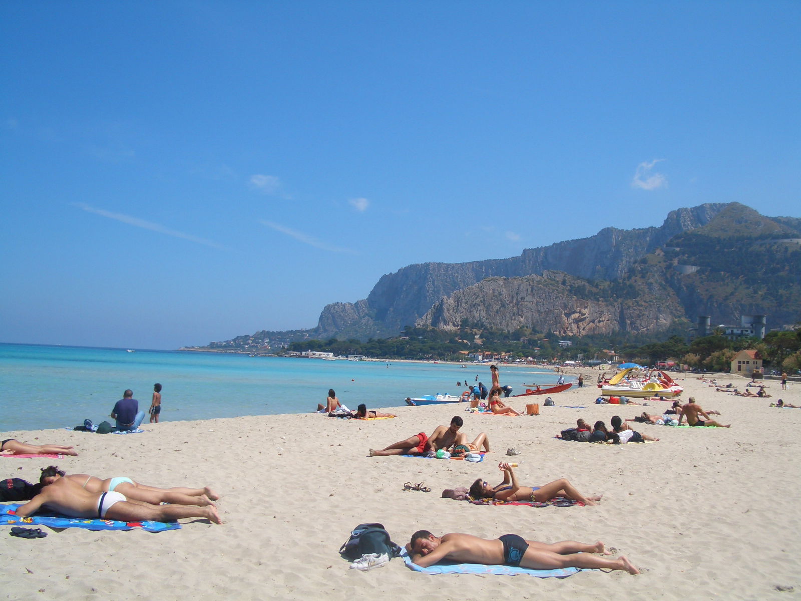 Playa de Mondello, por JoseD
