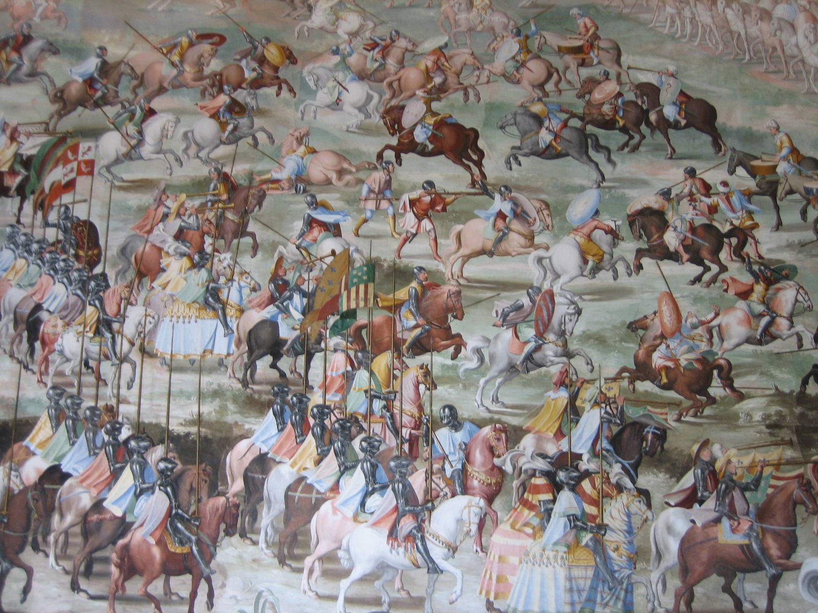 Pinturas y frescos en El Escorial, por aierim