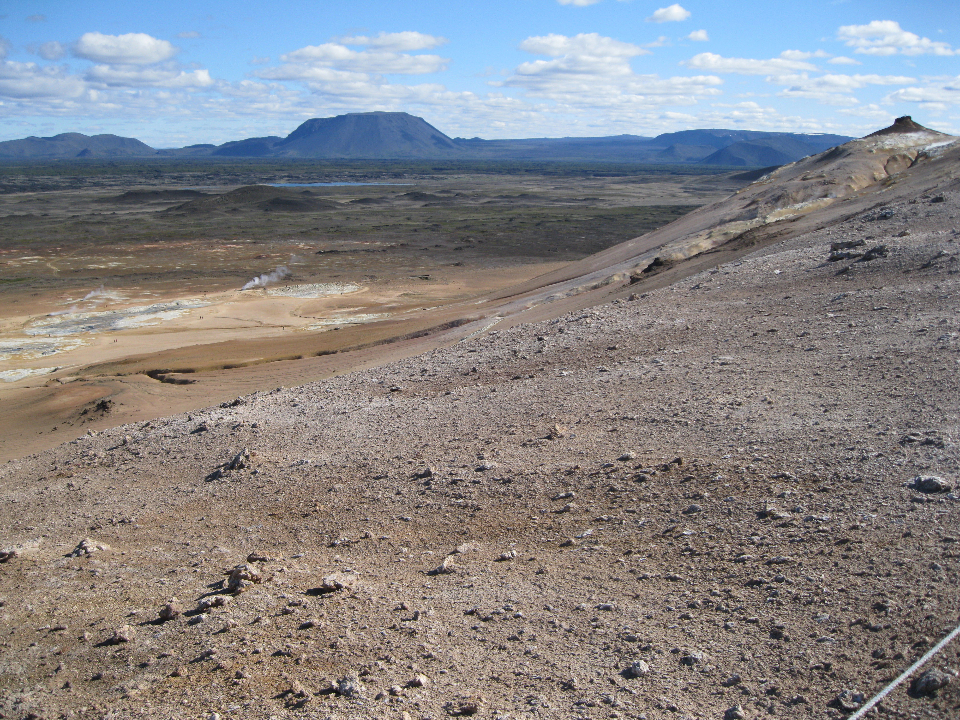 Monte Námafjall, por Pamela Ferrari