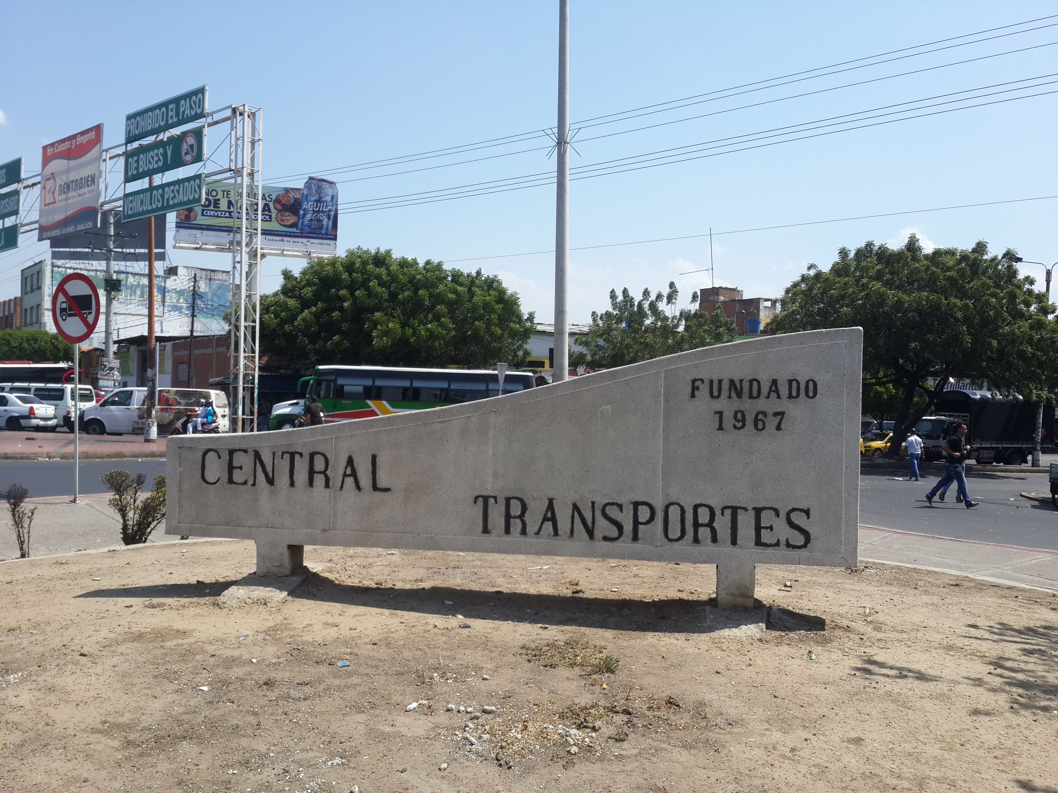 Central de Transportes Cúcuta, por César - Mochilero