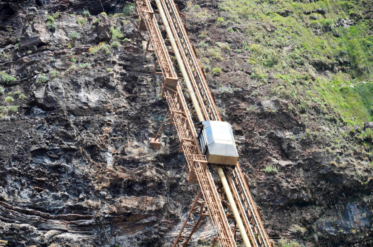 Ascensor de Rivera Brava, por Isaac Martín