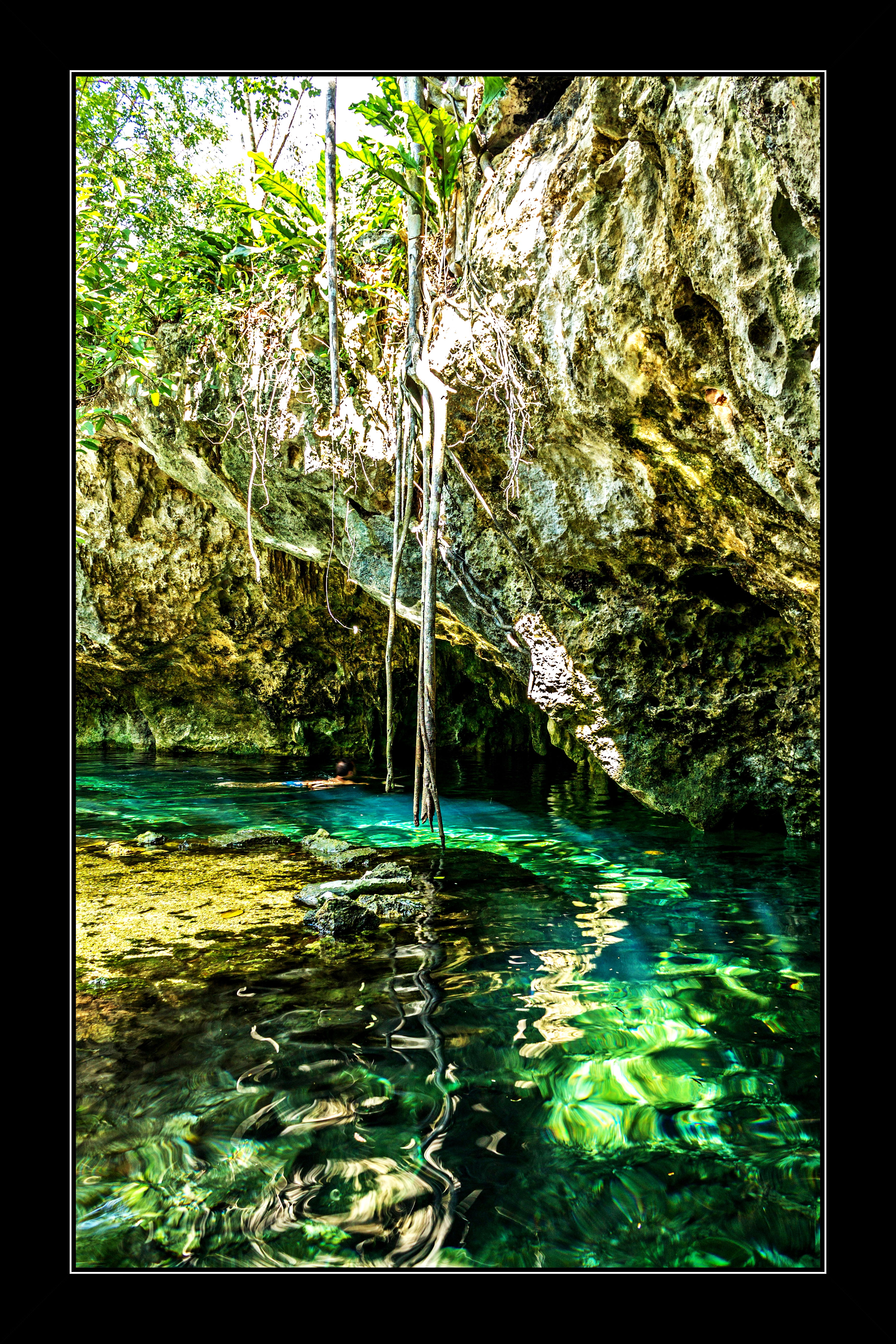 Gran Cenote, por Juan Reina