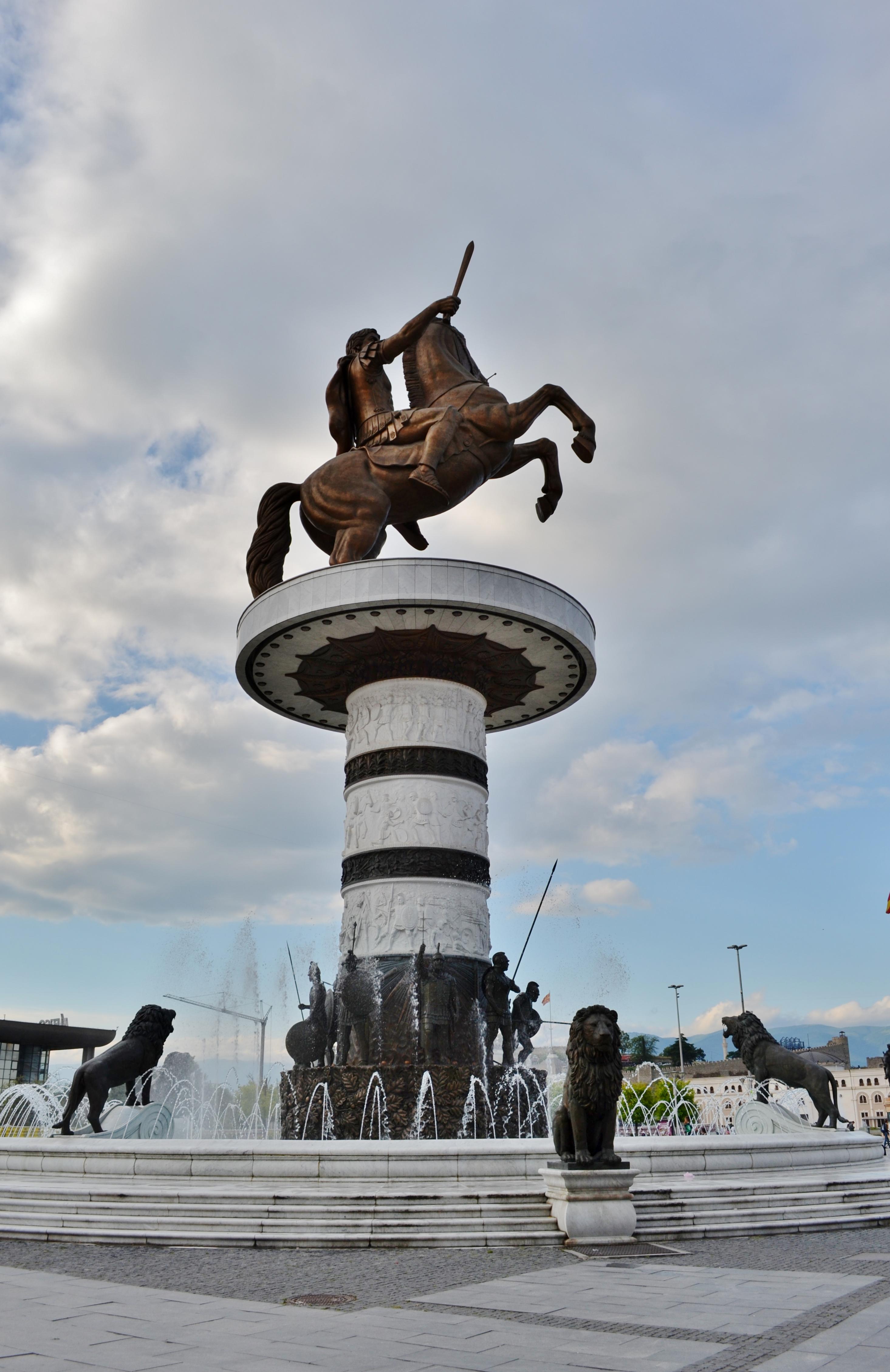 Statua di Alessandro Magno, por Simonetta Di Zanutto