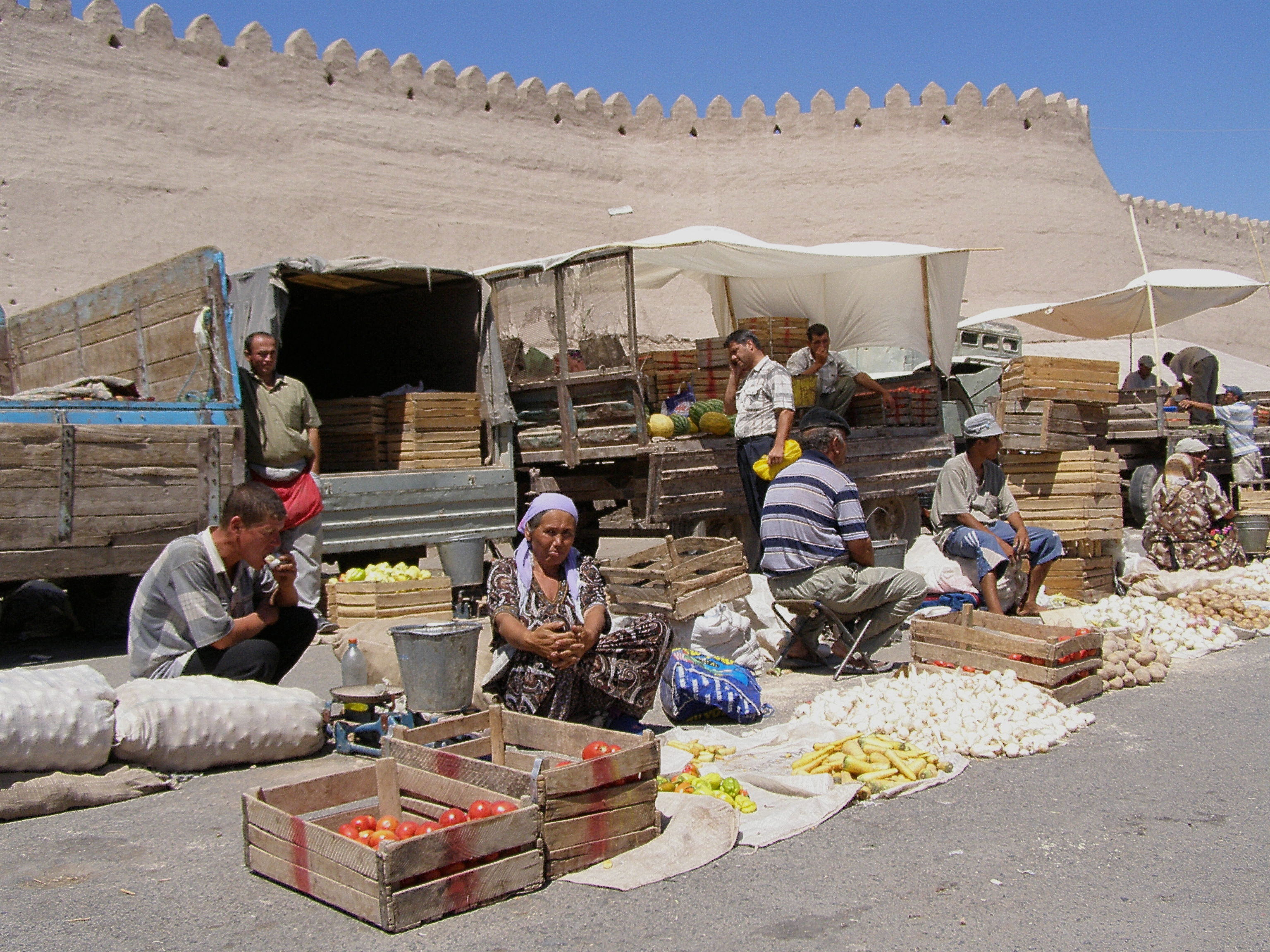 Mercado de Khiva, por Alicia Ortego