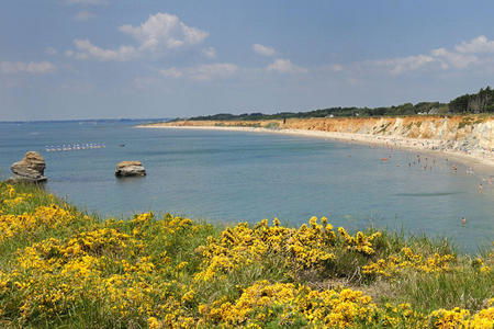 Playa de la mina de Oro, por Bretagne