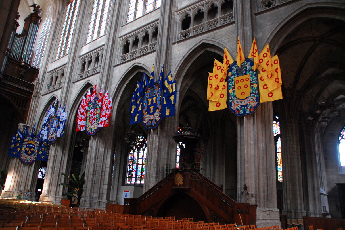 Interior de Sainte-Croix en Orleans, por luisfernando