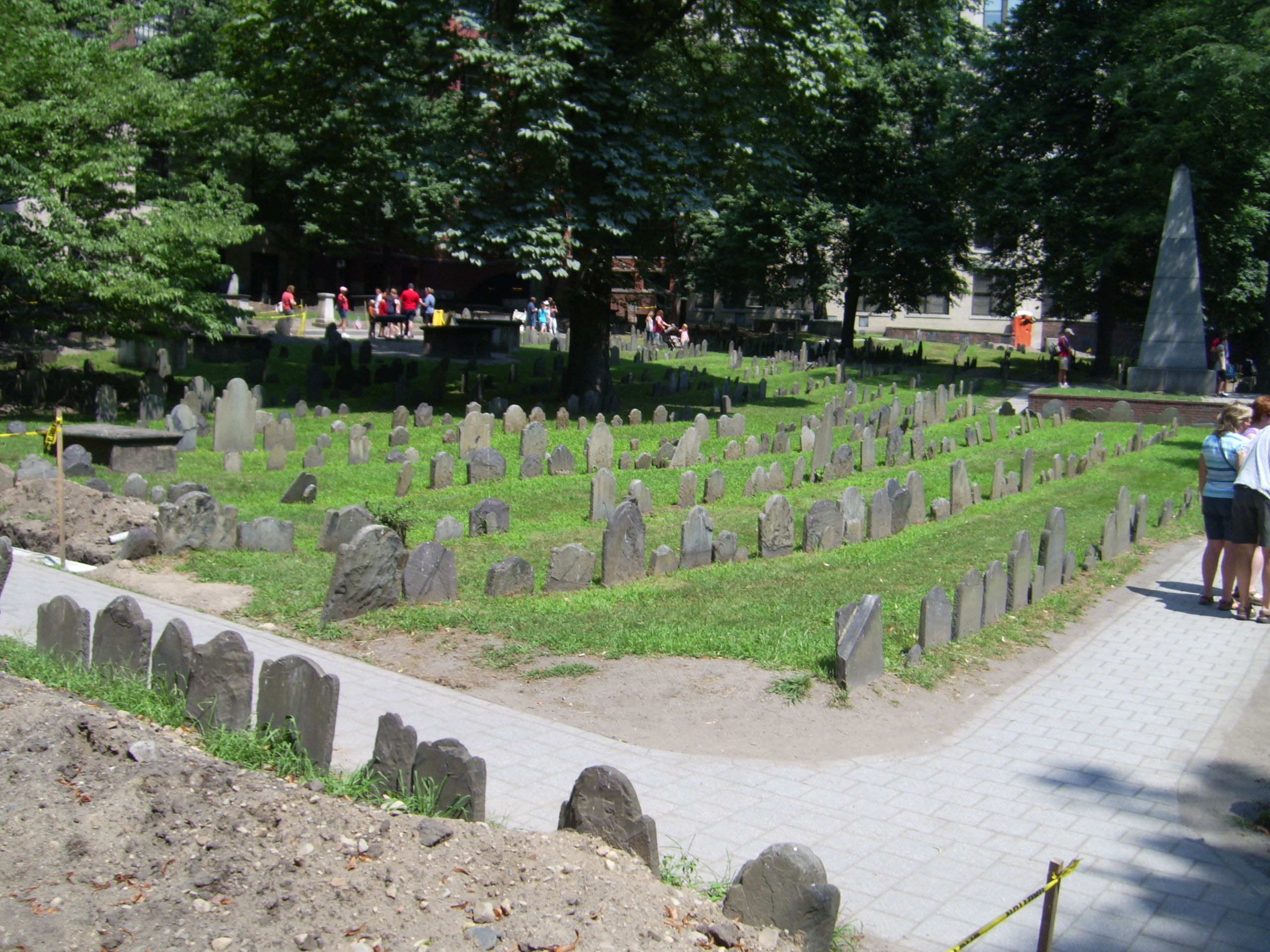 Old Granary Burying Ground, por simonaf78