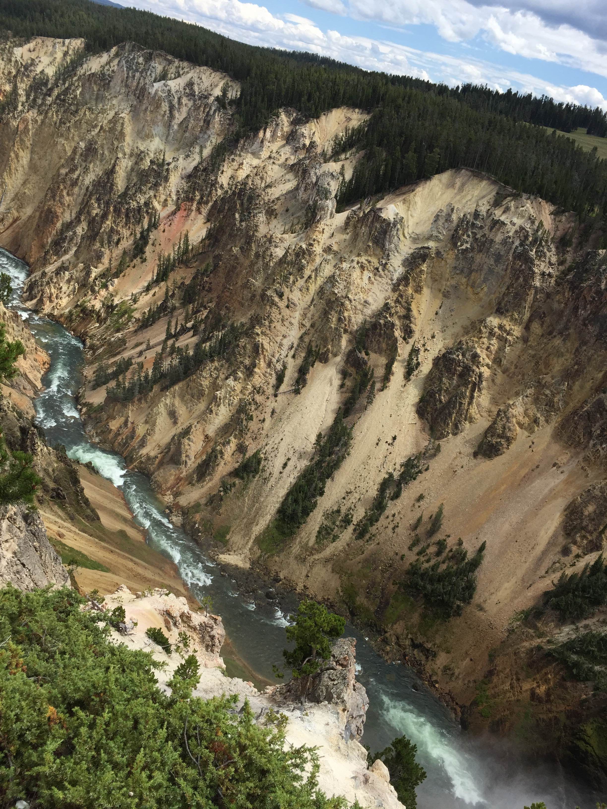 Lower Falls en Yellowstone, por Clara Araújo Araújo