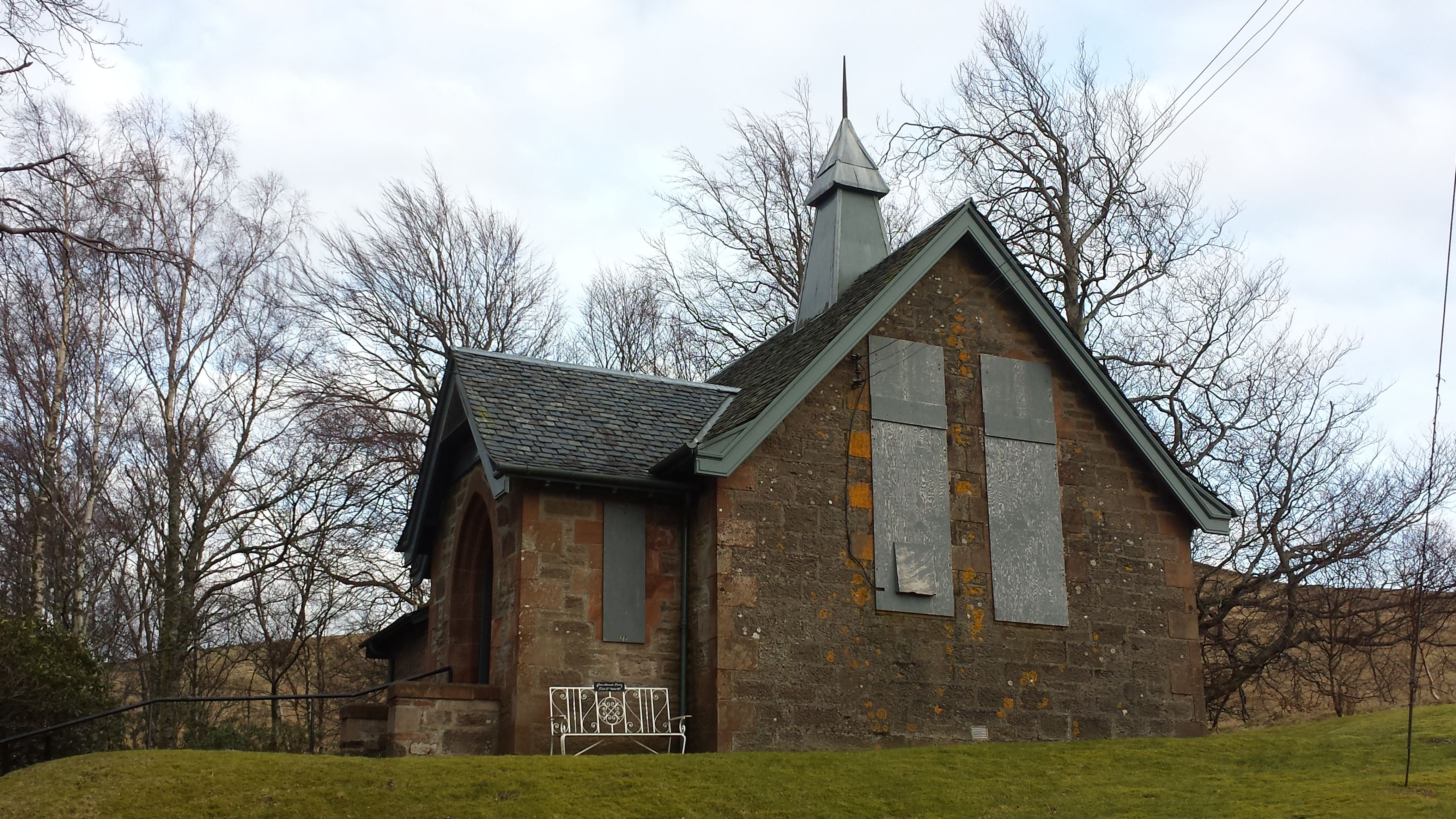 Iglesia parroquial de Glen Artney, por eXplorador Escocés