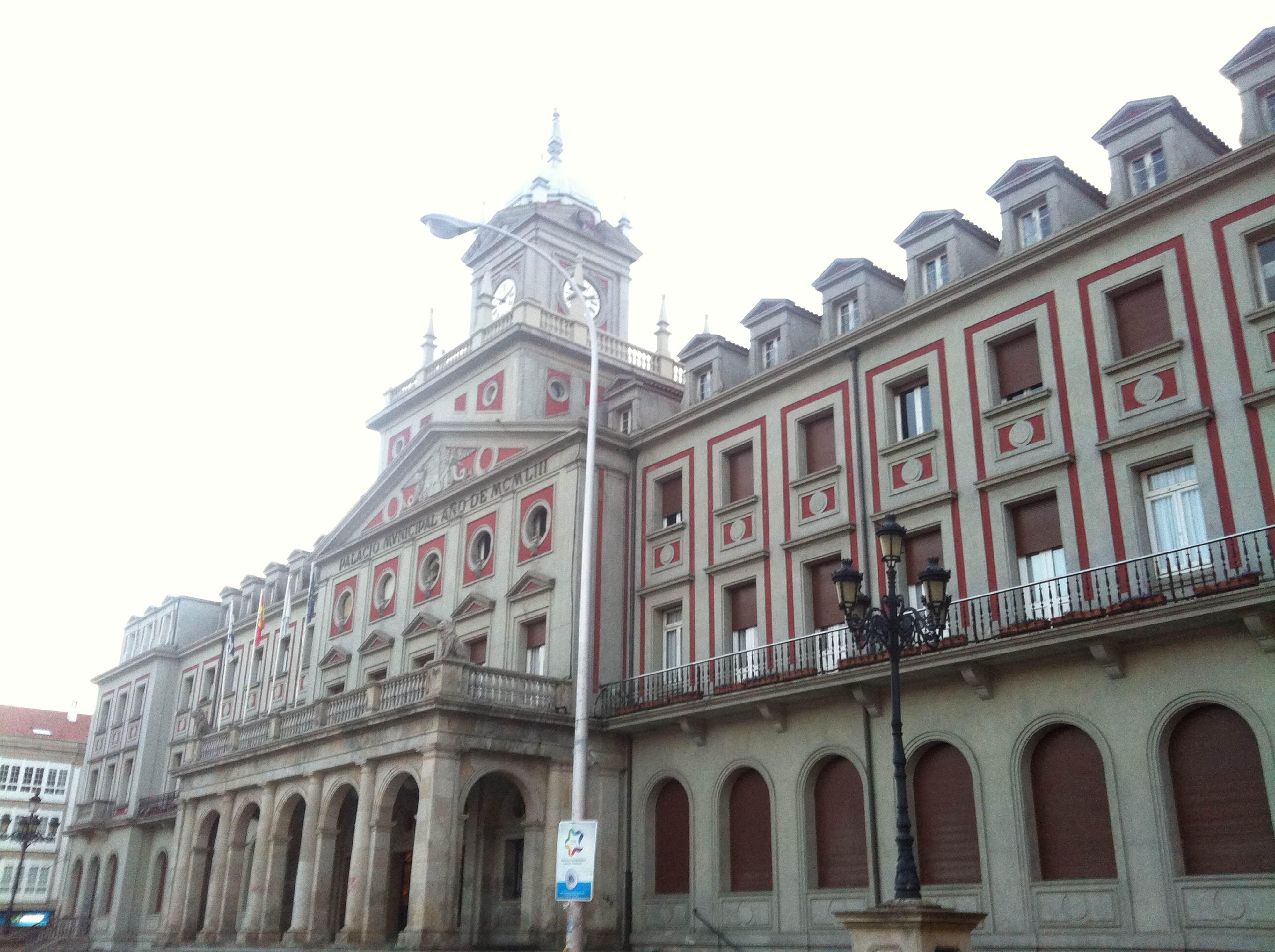 Plaza De Las Armas, Ferrol, por Inés Chueca