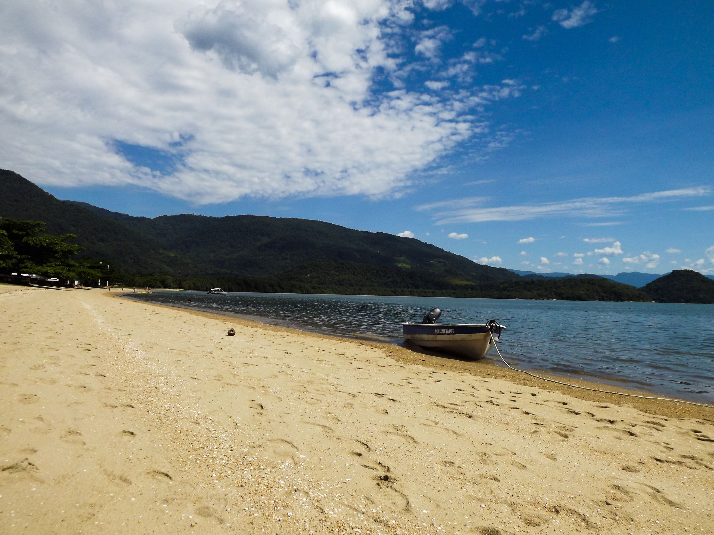 Praia do Jabaquara, por Regiane Garcia