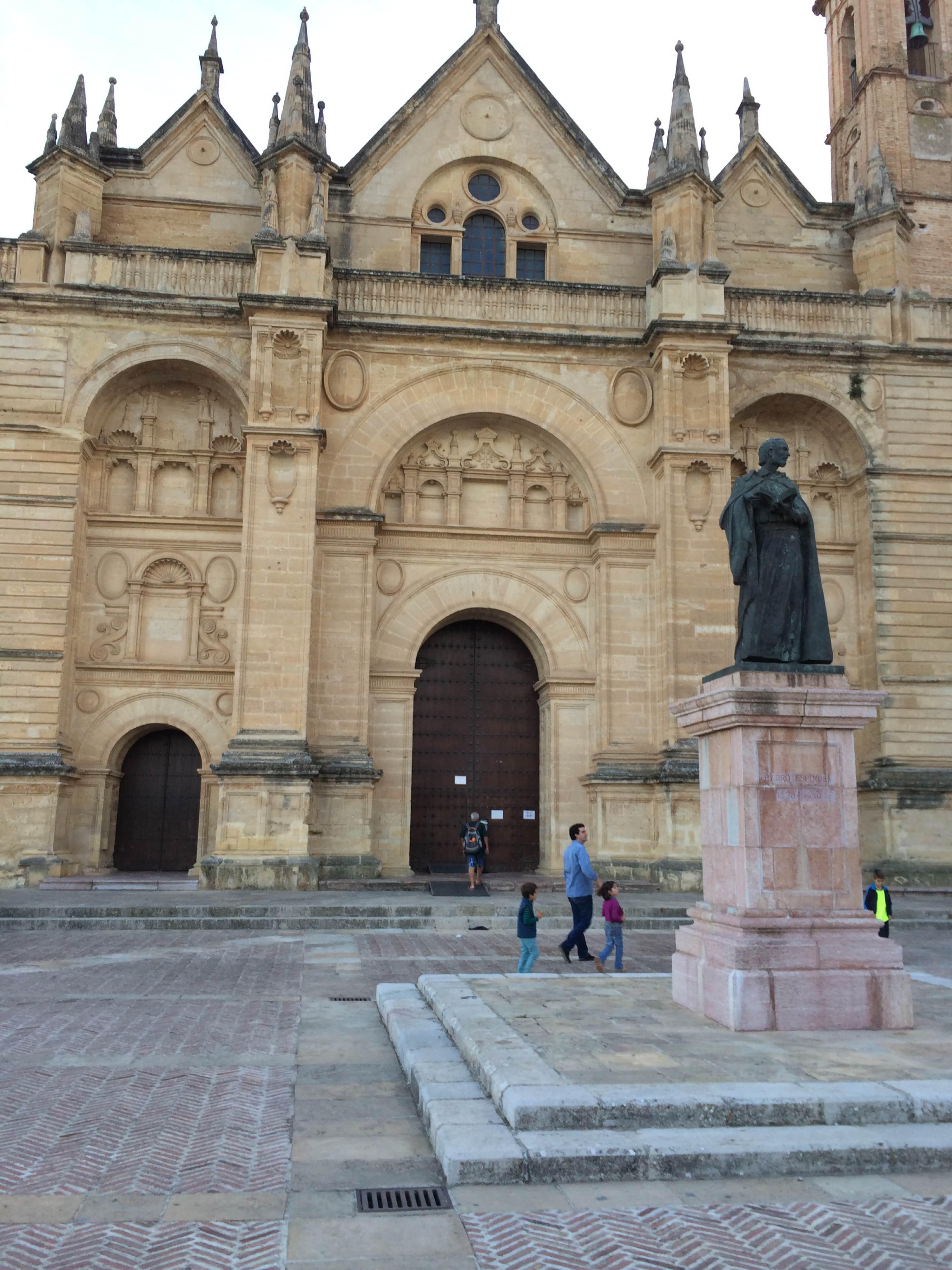 Estatua de Pedro Espinosa, por JCM