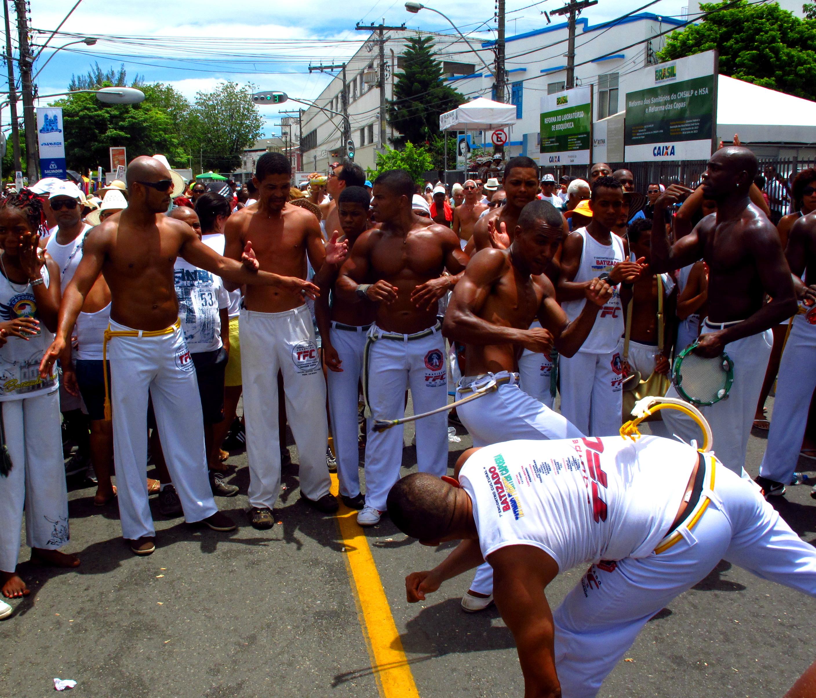 Roda de Capoeira em Salvador, por Cleide Isabel