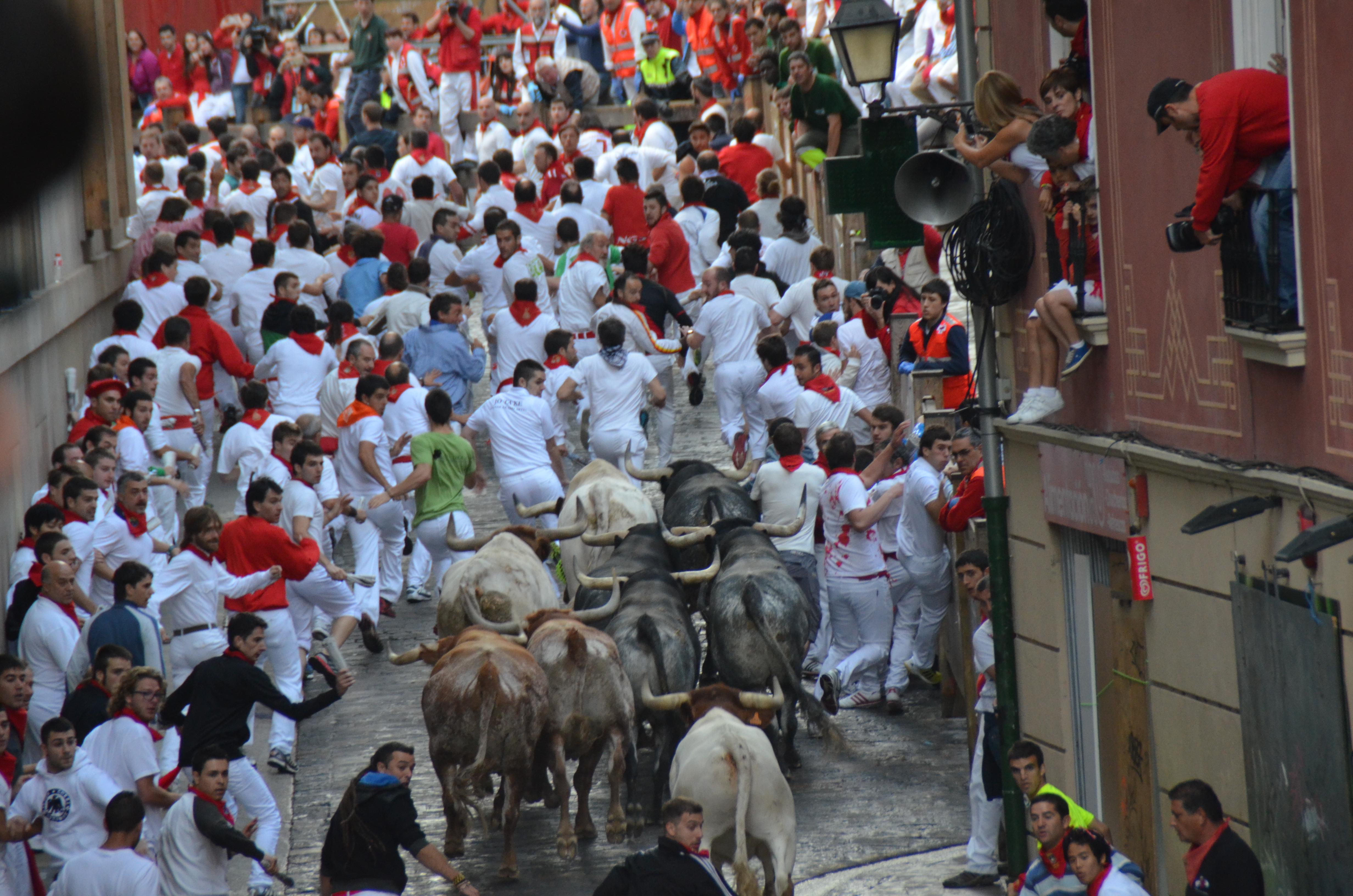 Los Sanfermines, por Óskar González Barandalla