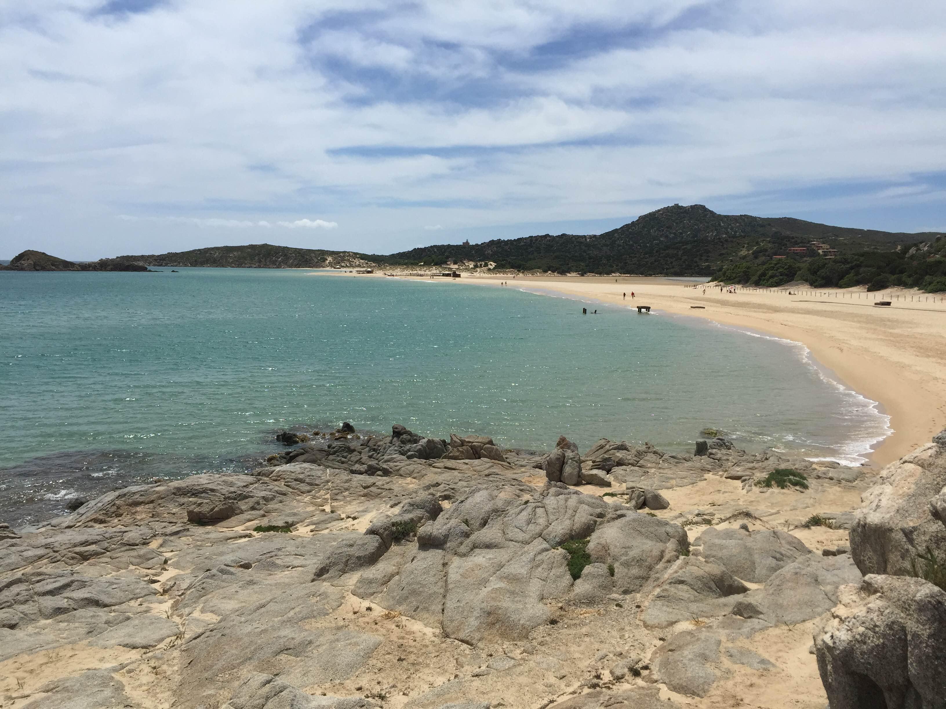 Playa Su Giudeu, por Chiara Melandri