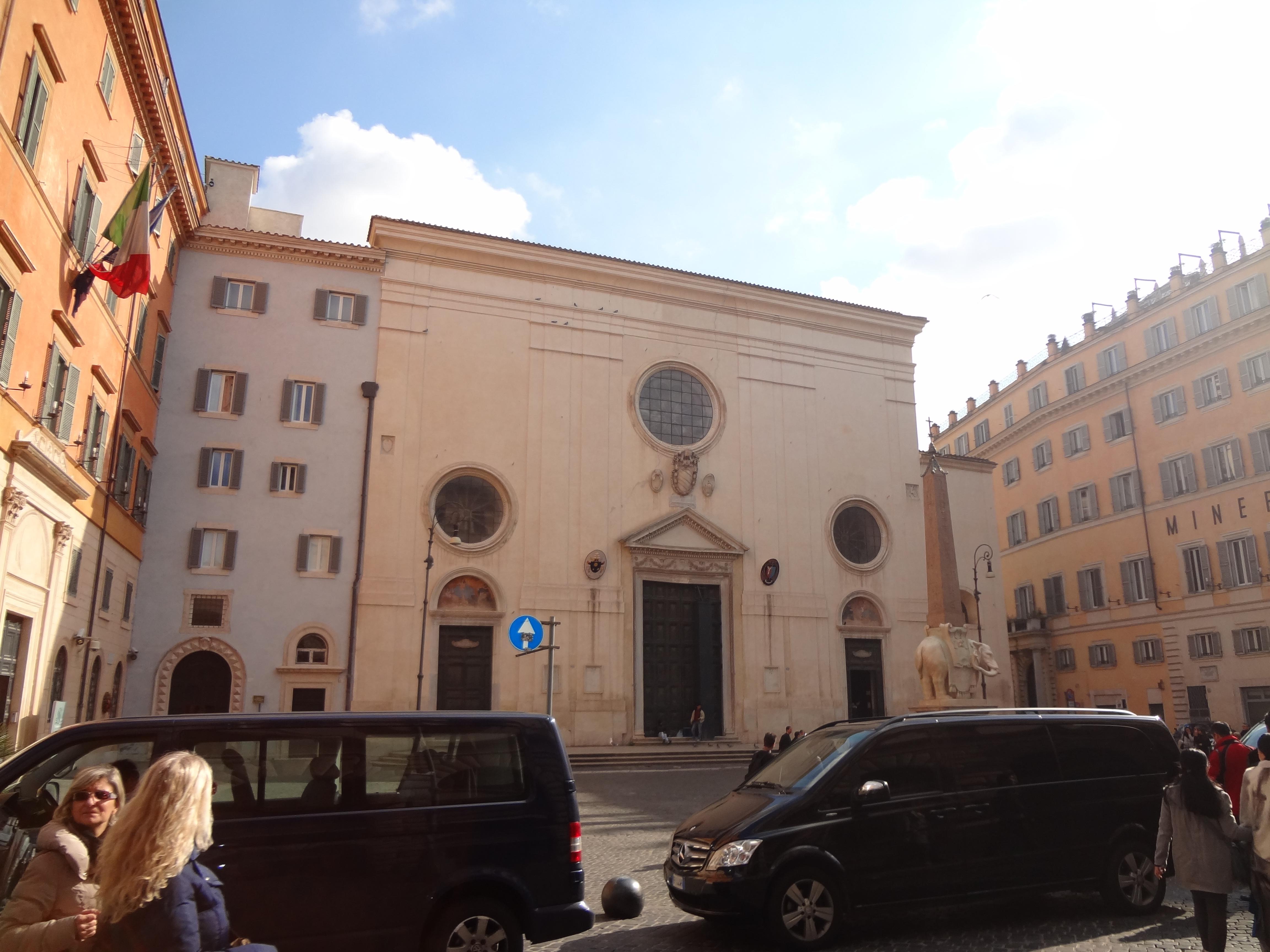 Iglesia Santa Maria sopra Minerva, por Coline