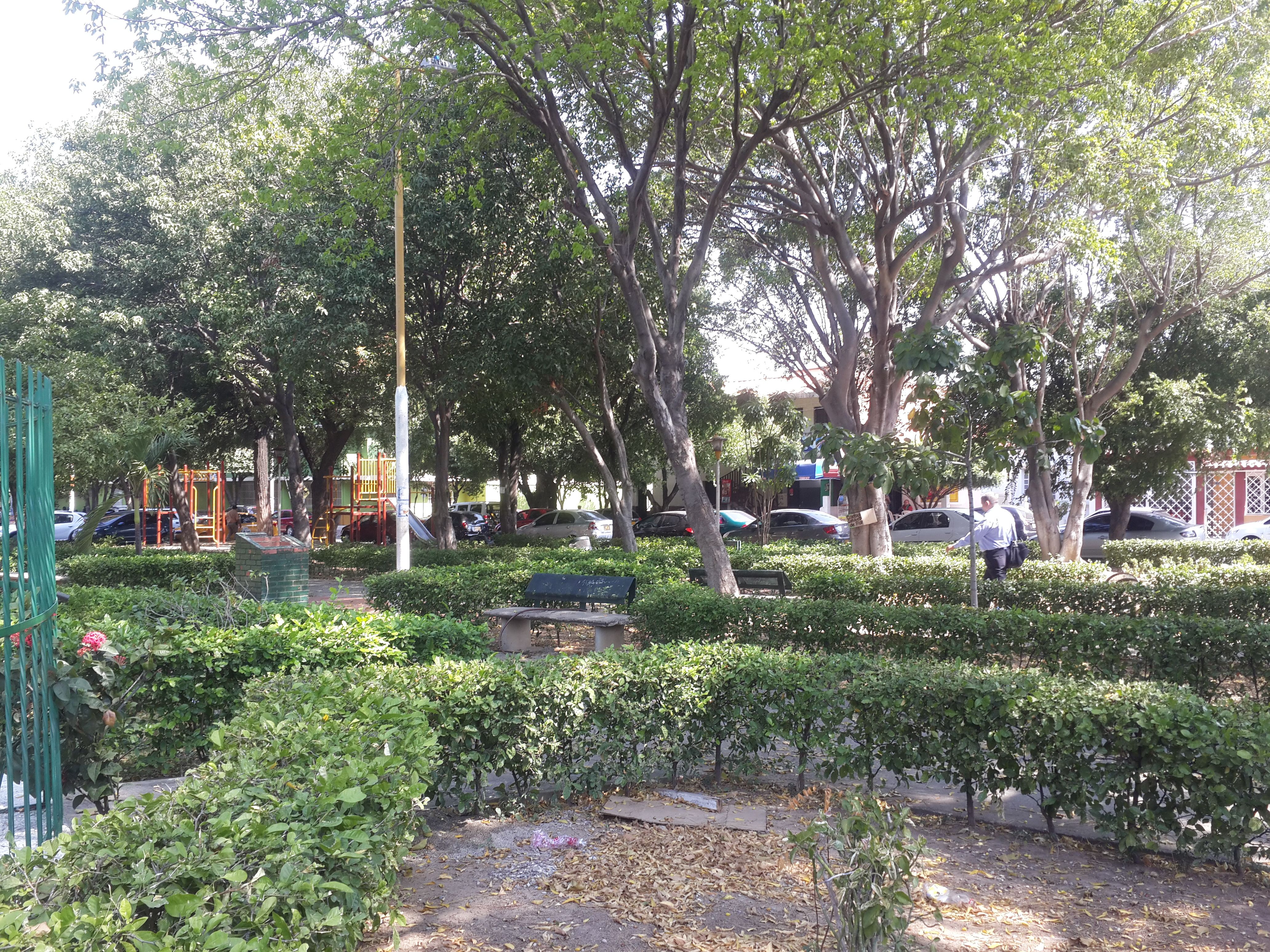 Parque Barrio Popular, por César - Mochilero
