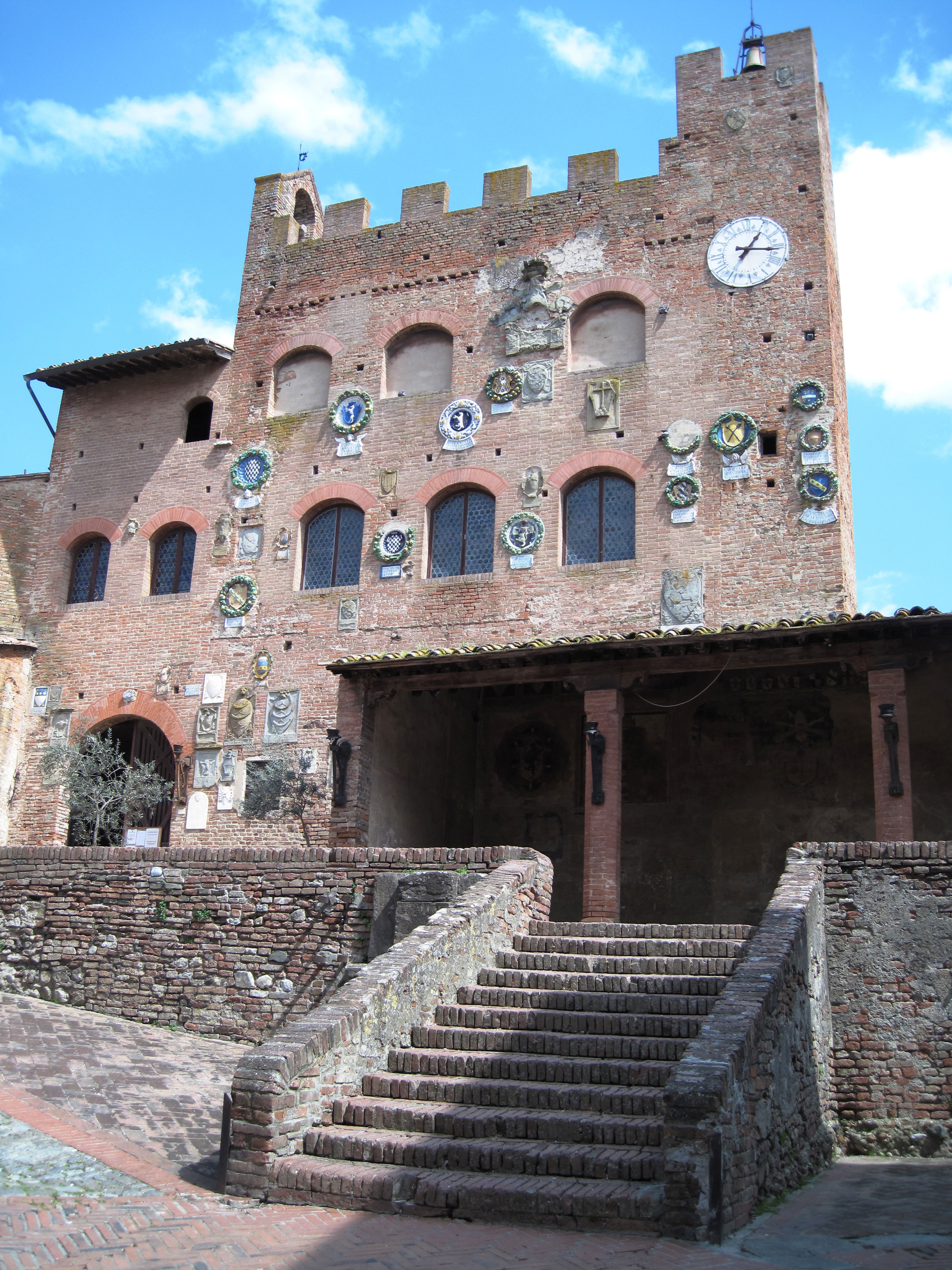 Palazzo pretorio a Certaldo, por Elena Cellini
