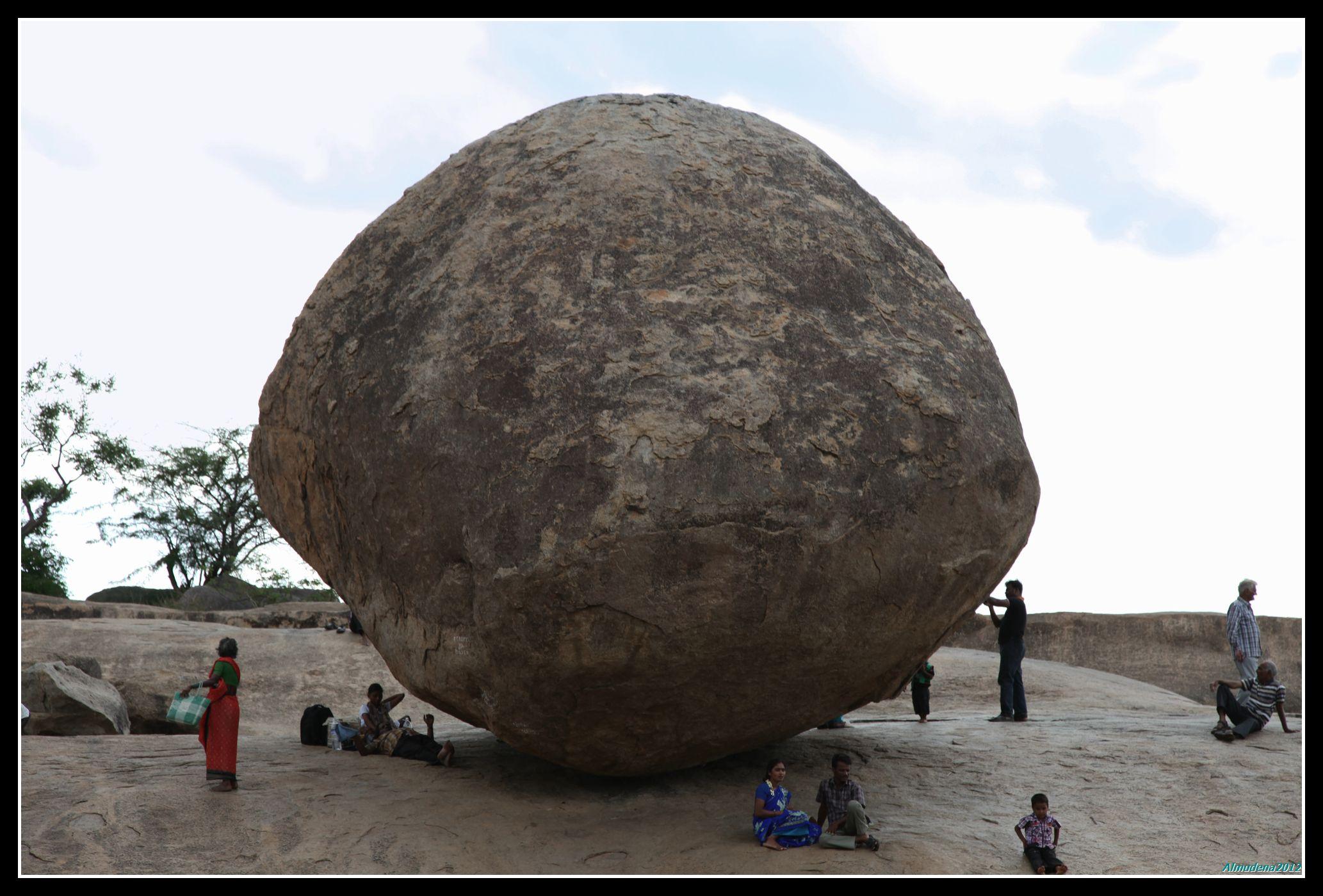 Bola de mantequilla de Krishna, por Almudena