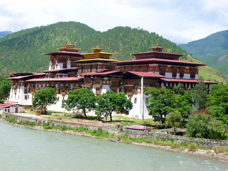 El Dzong de Punakha, por javier