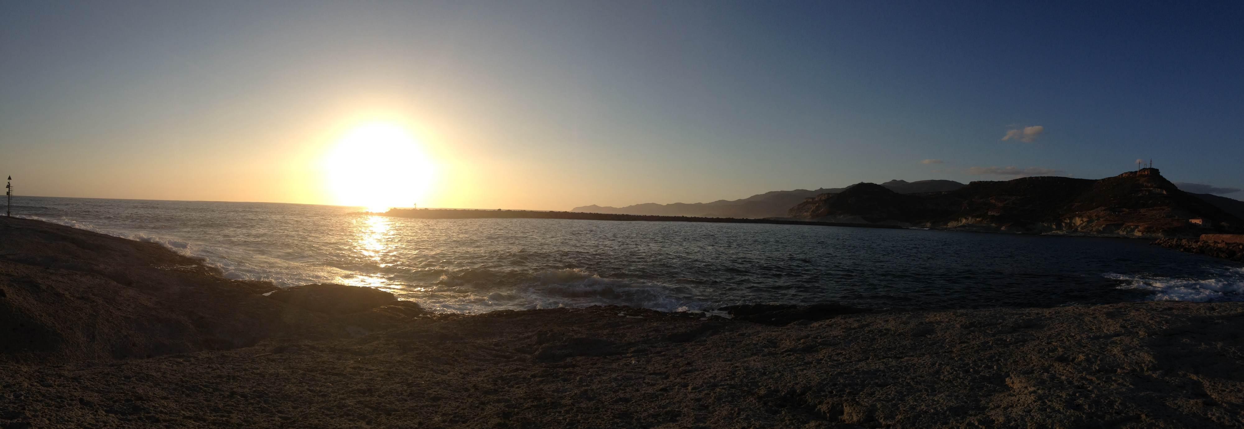 Playa de Bosa Marina, por Eleonora Pinna