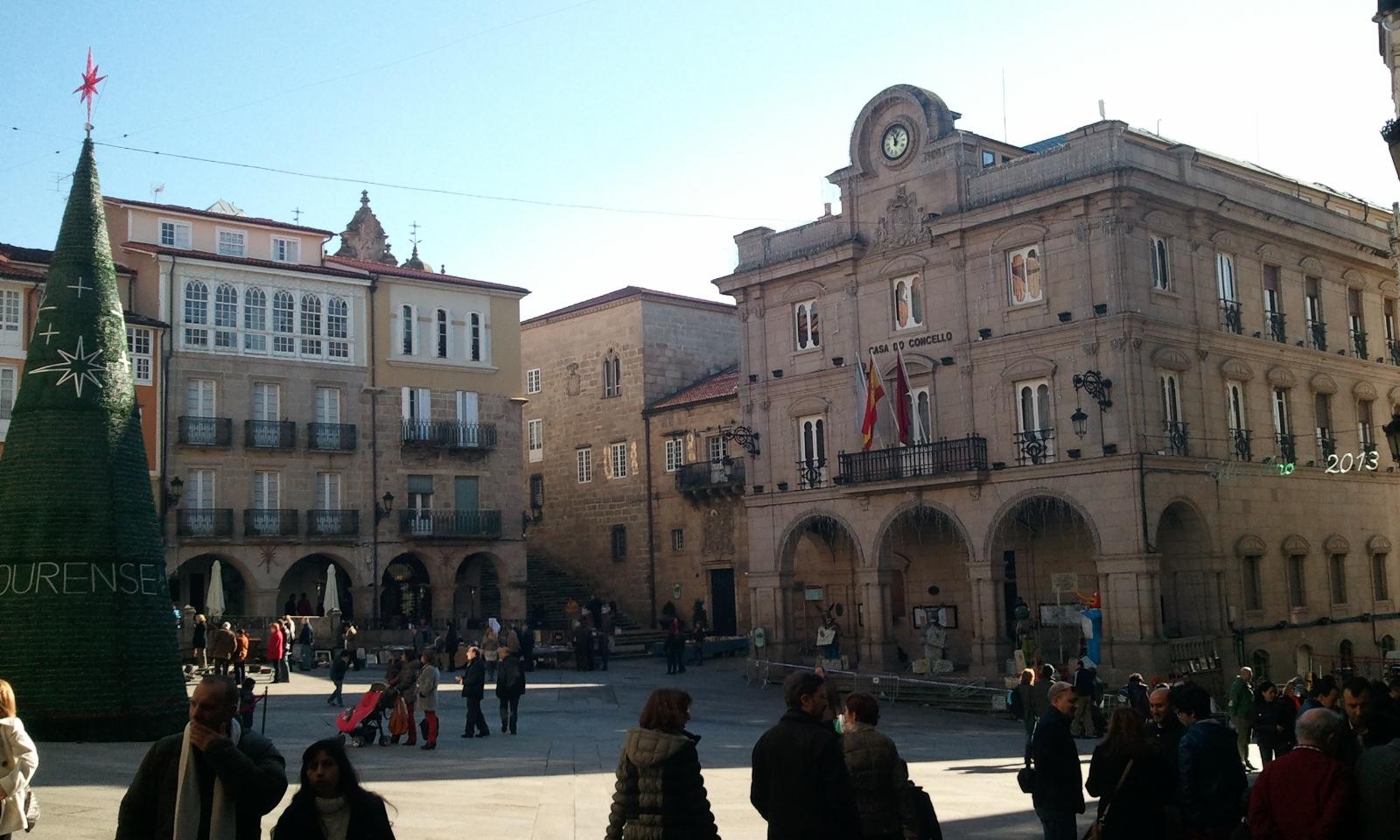 Plaza Mayor Ourense, por Emilio Cuiñas
