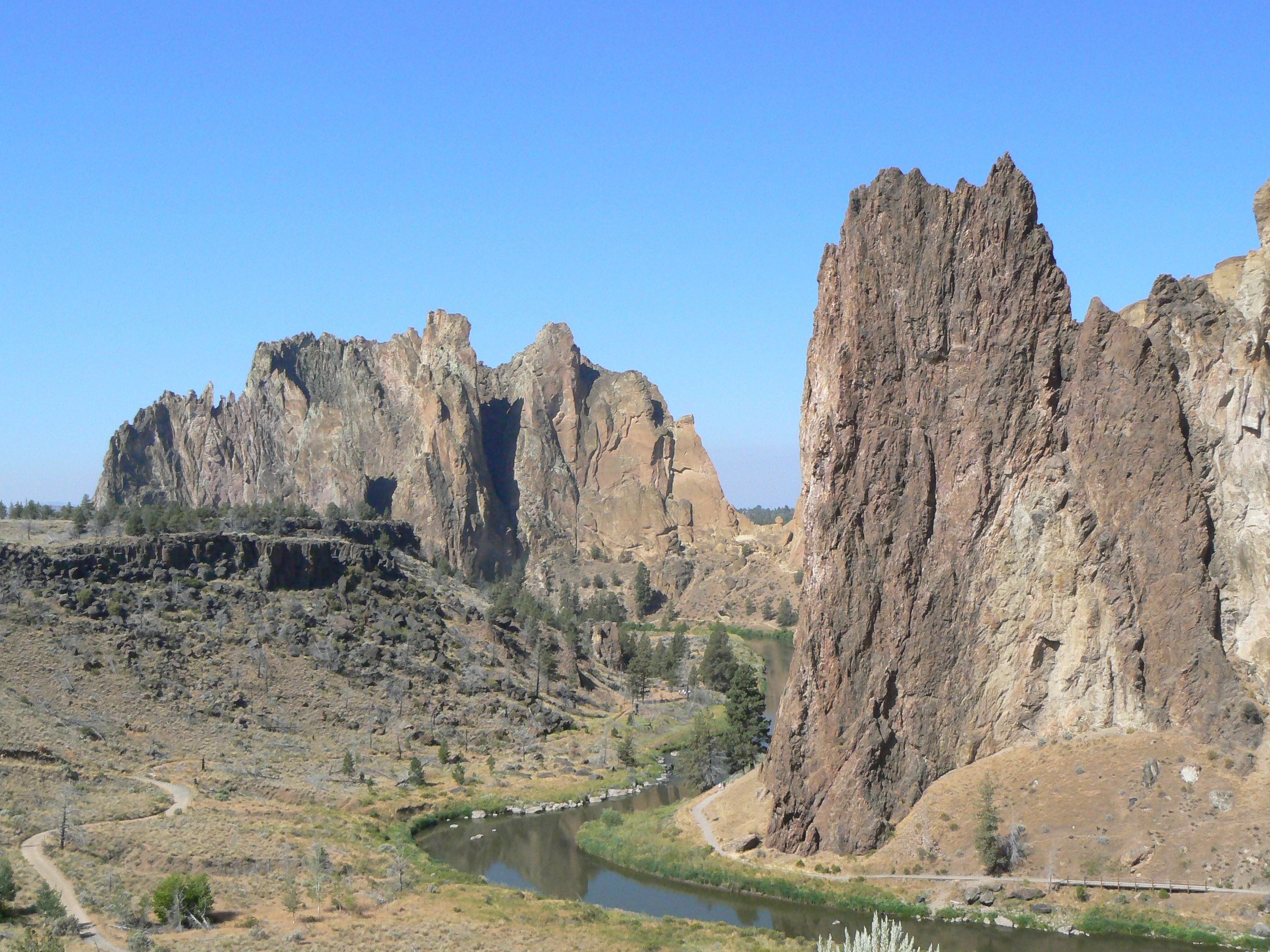 Smith Rock State Park, por David Labrosse