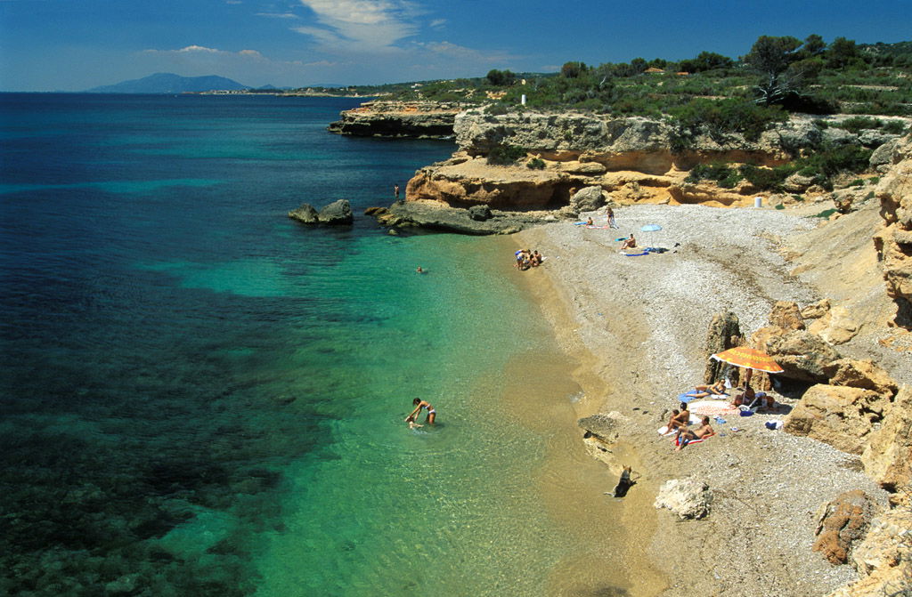 Cala Llenya, por l'Ametlla de Mar