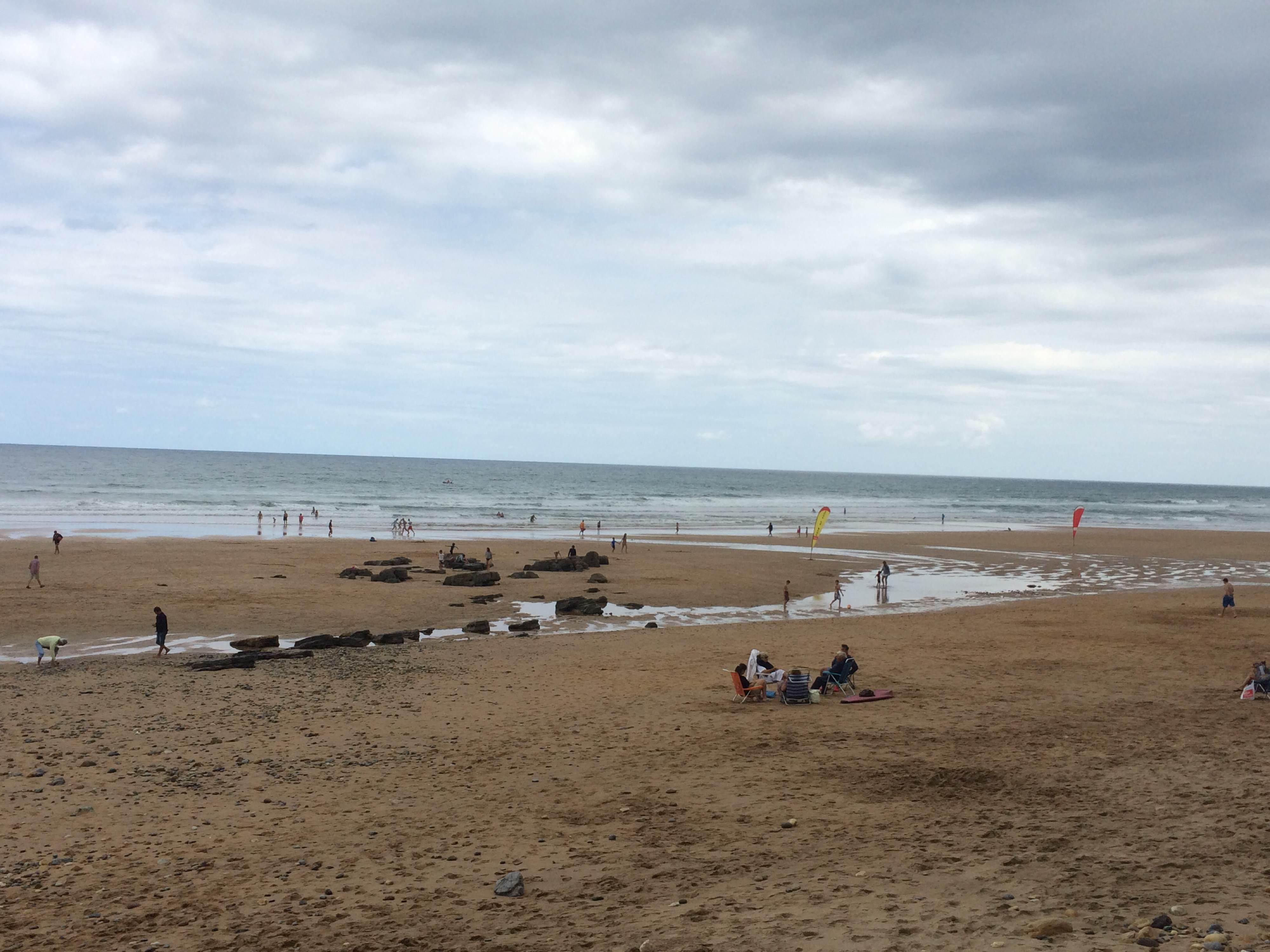 Playa de La Espasa, por María Salazar