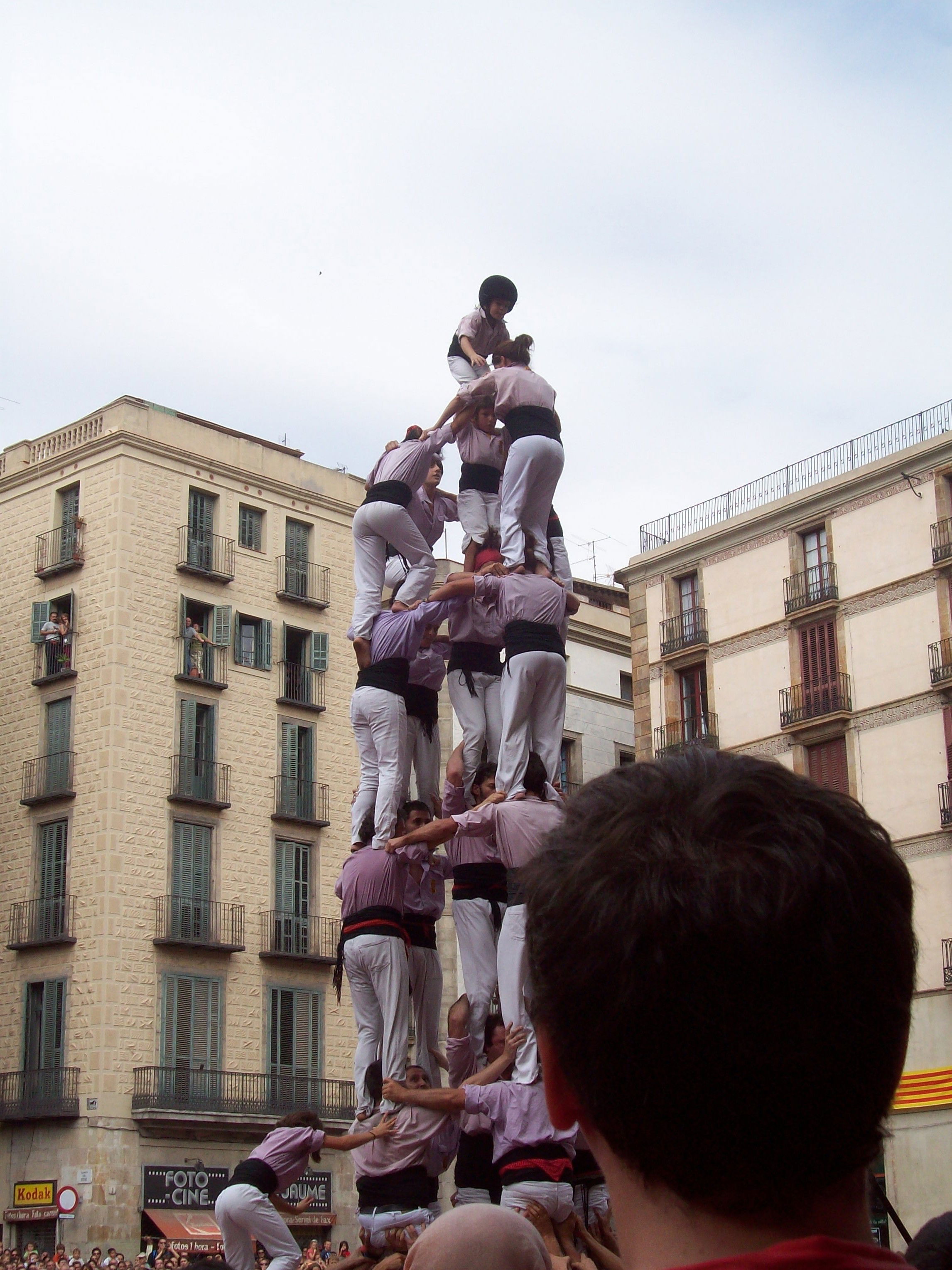 Monumento als Castellers, por Nicolas