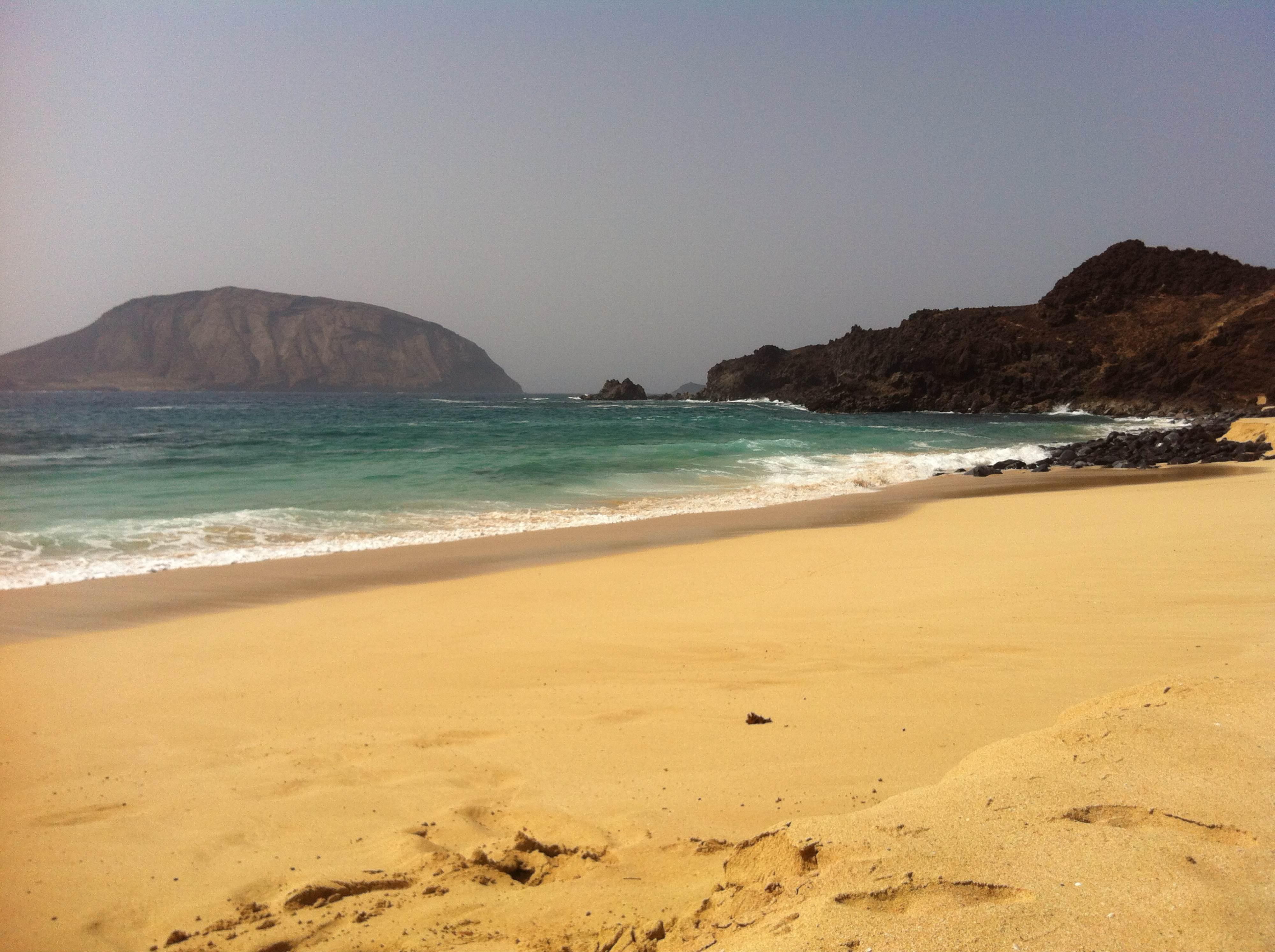 Playa Las Conchas, por cristina rod 