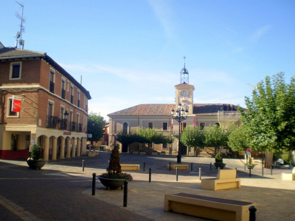 Plaza Mayor de Carrión de los Condes, por Lala