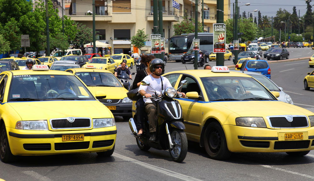 Taxis de Atenas, por GERARD DECQ