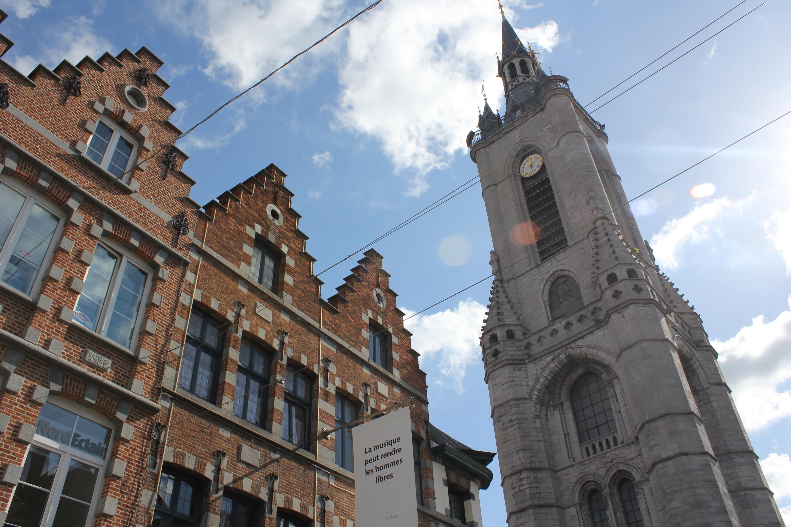 Campanario de Tournai, por Antoine