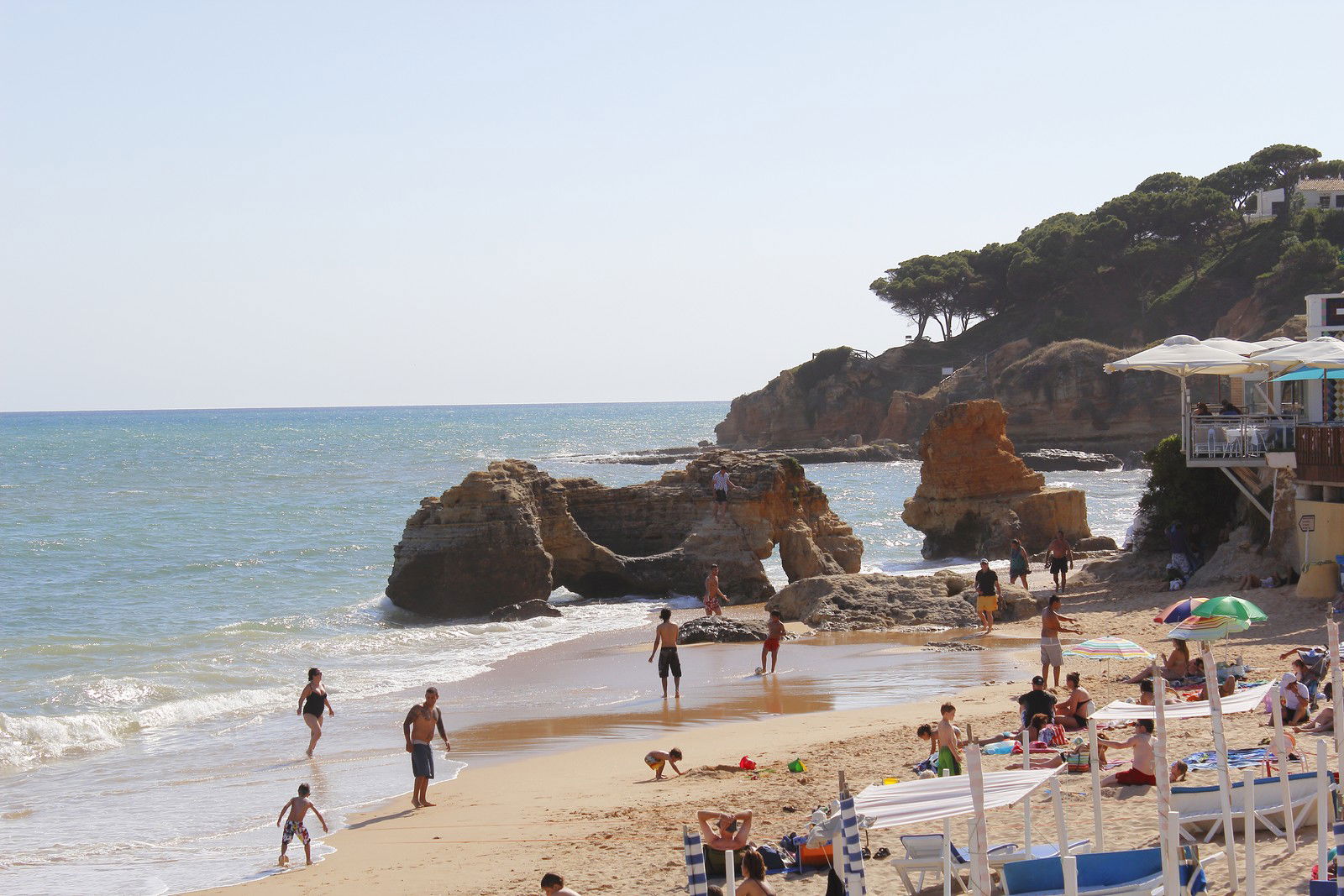 Playa de Olhos de Agua, por Nuria G