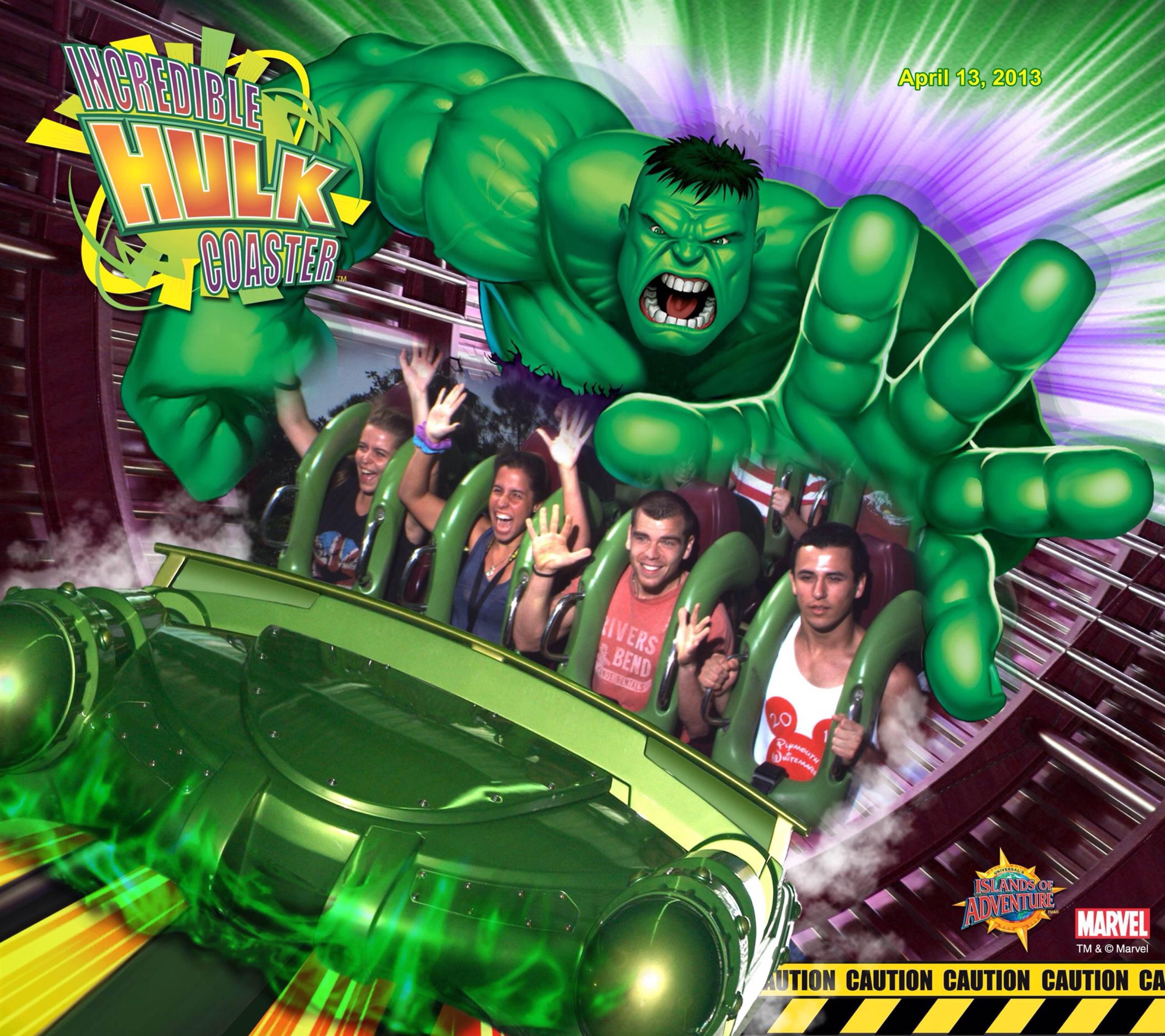 Incredible Hulk Coaster, por Karen Katia Klein